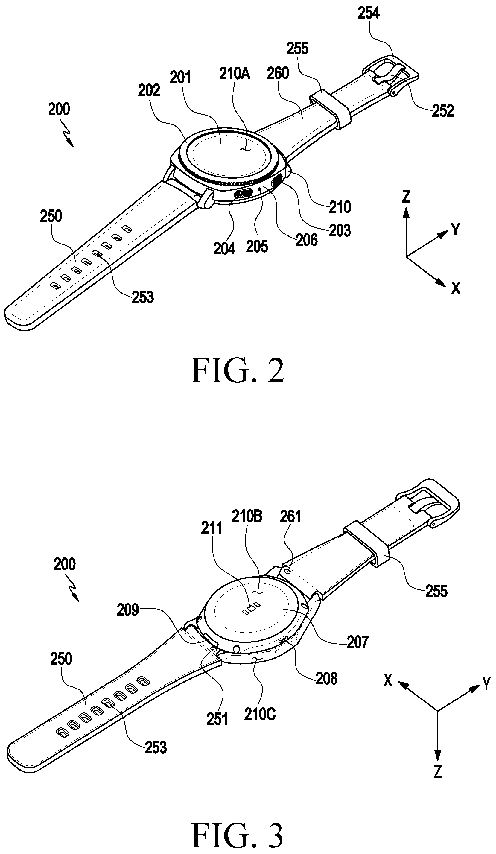 Patent US12171076 Figure 2 – Electronic device comprising flexible display and method for operating same