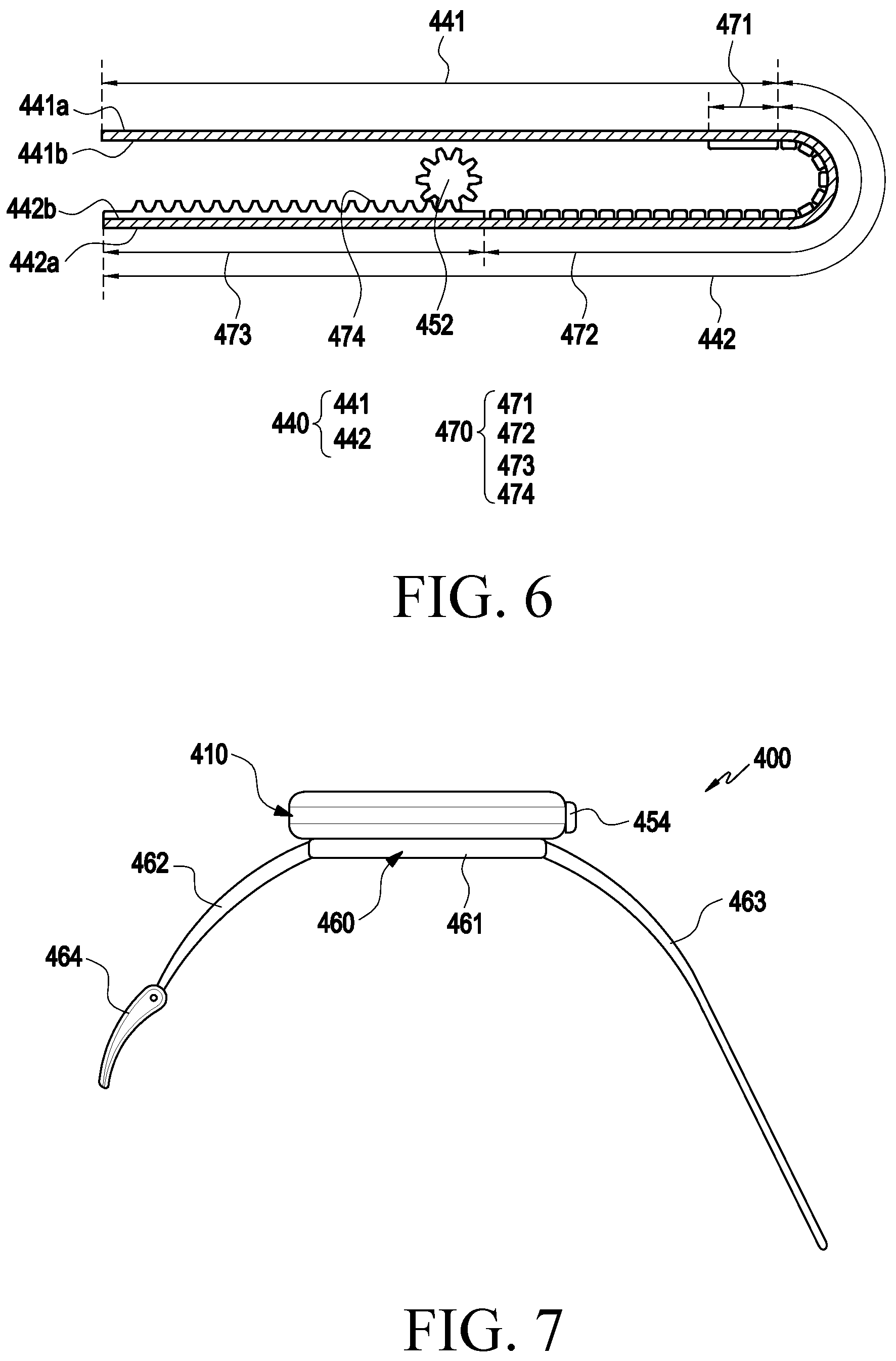 Patent US12171076 Figure 5 – Electronic device comprising flexible display and method for operating same
