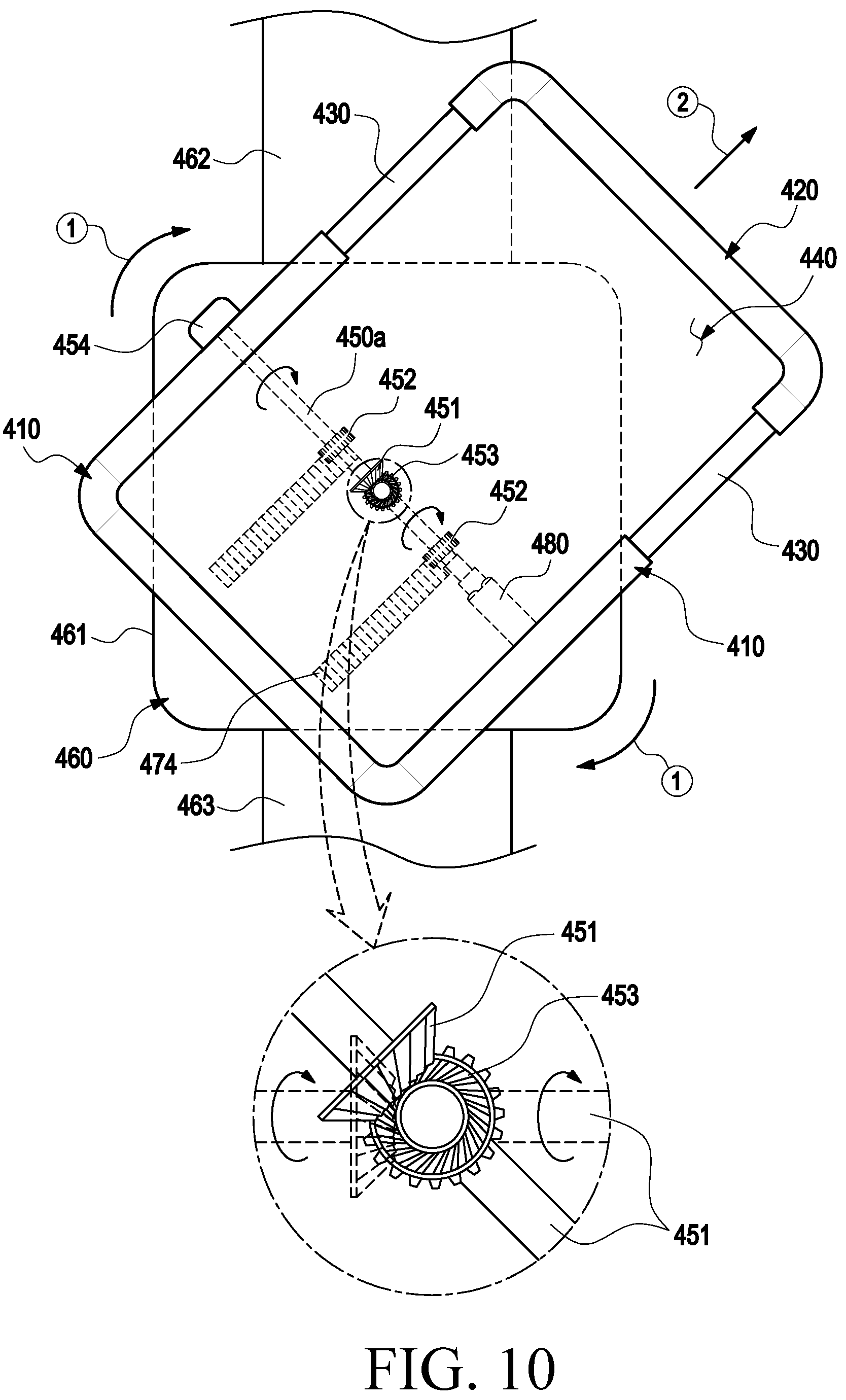 Patent US12171076 Figure 8 – Electronic device comprising flexible display and method for operating same