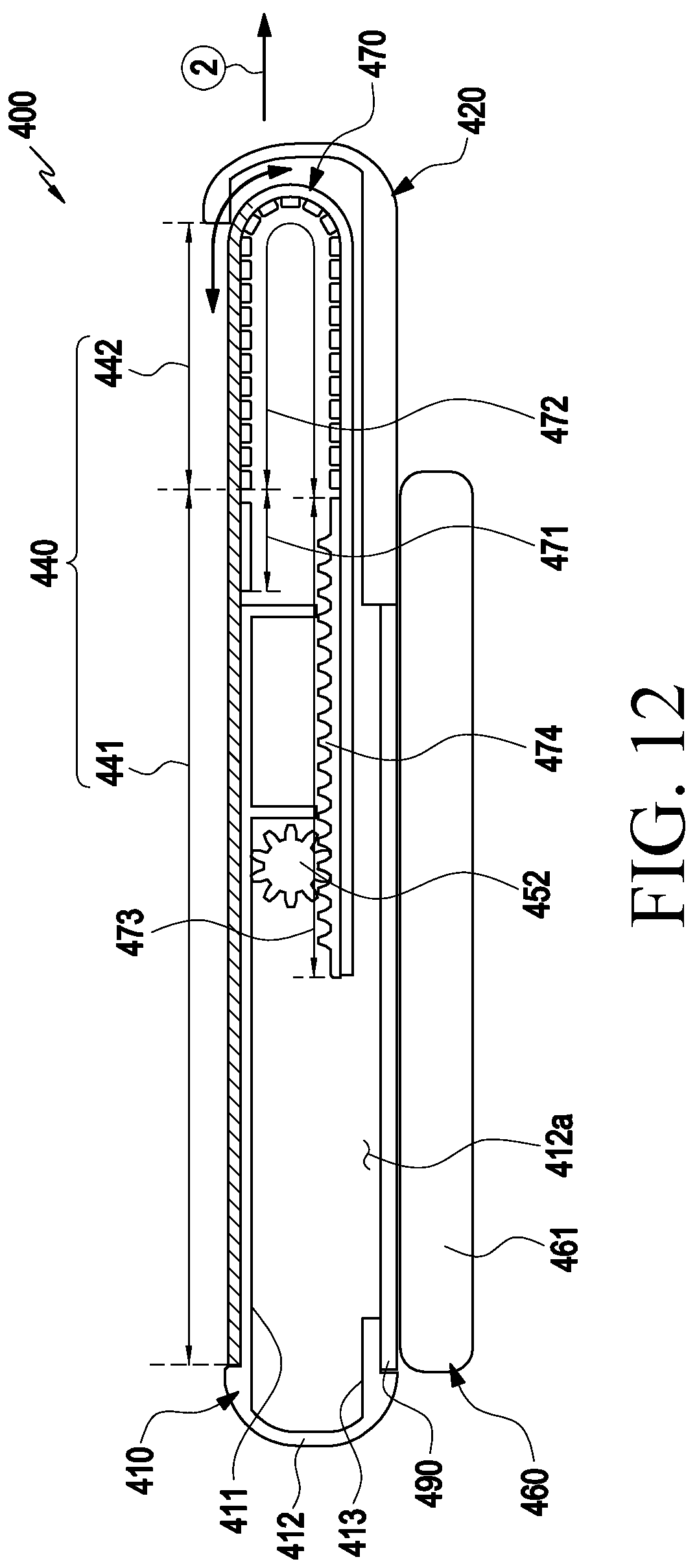 Patent US12171076 Figure 11 – Electronic device comprising flexible display and method for operating same