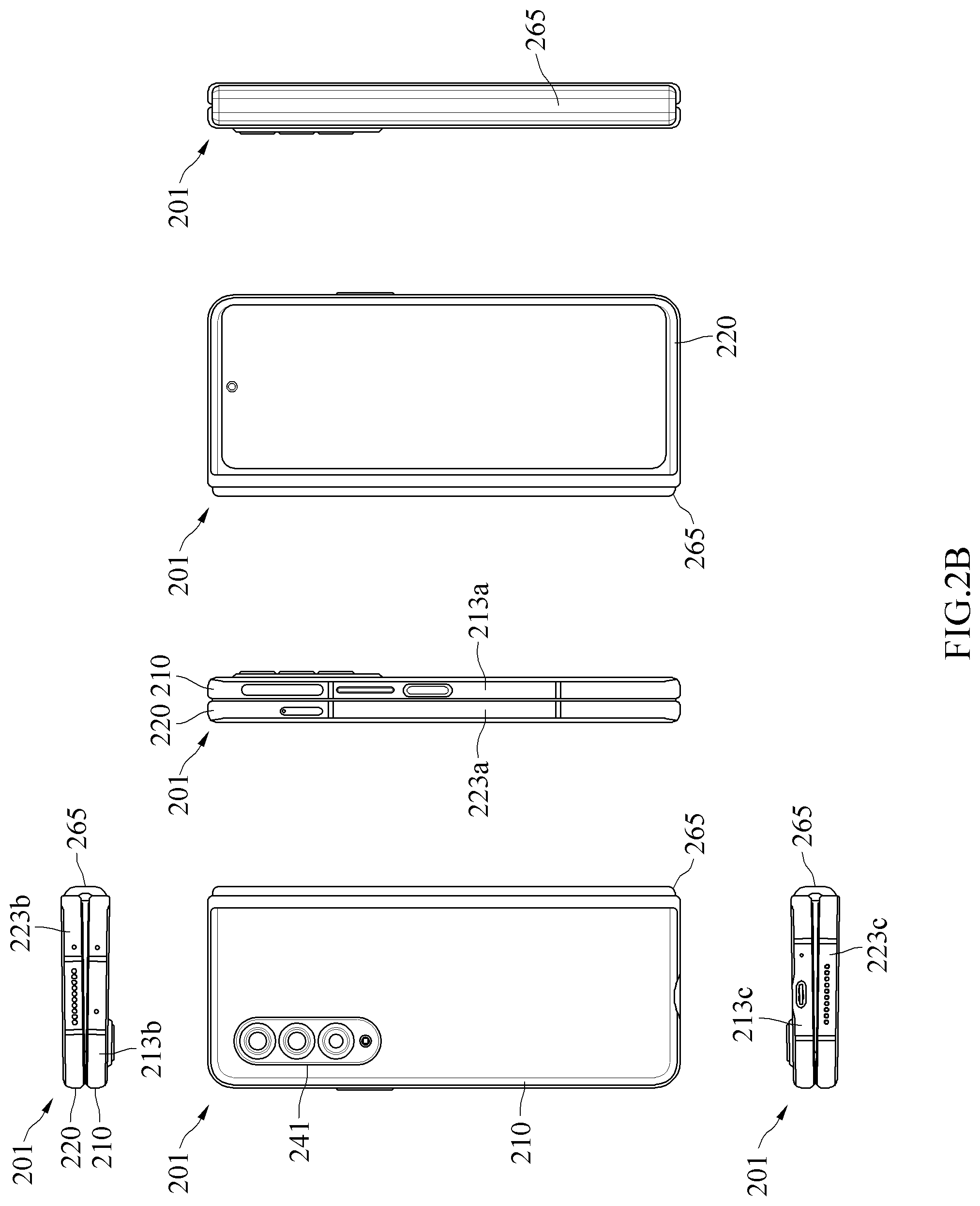Patent US12171077 Figure 3 – Electronic device including flexible printed circuit board
