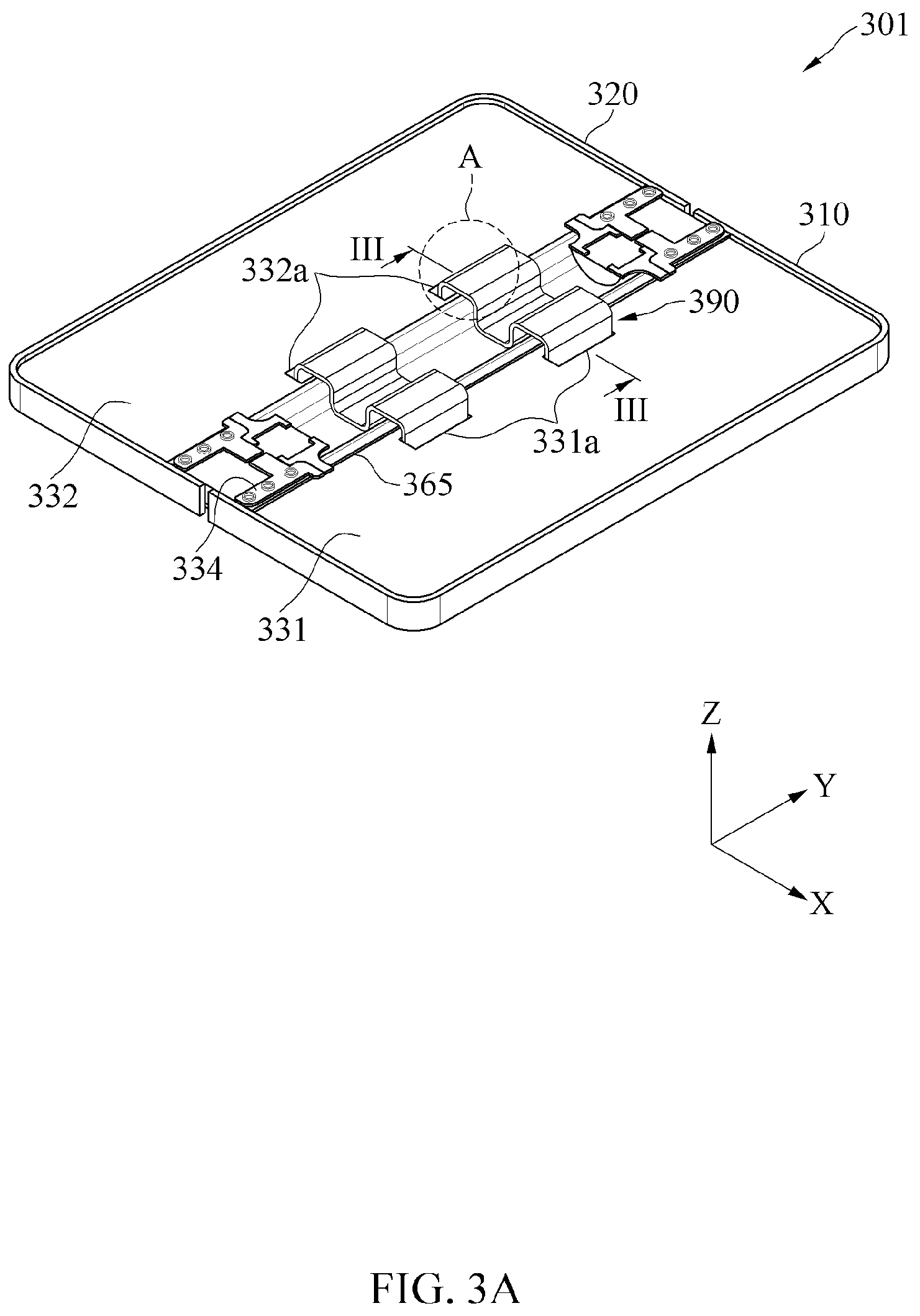 Patent US12171078 Figure 5 – Electronic device including flexible printed circuit board