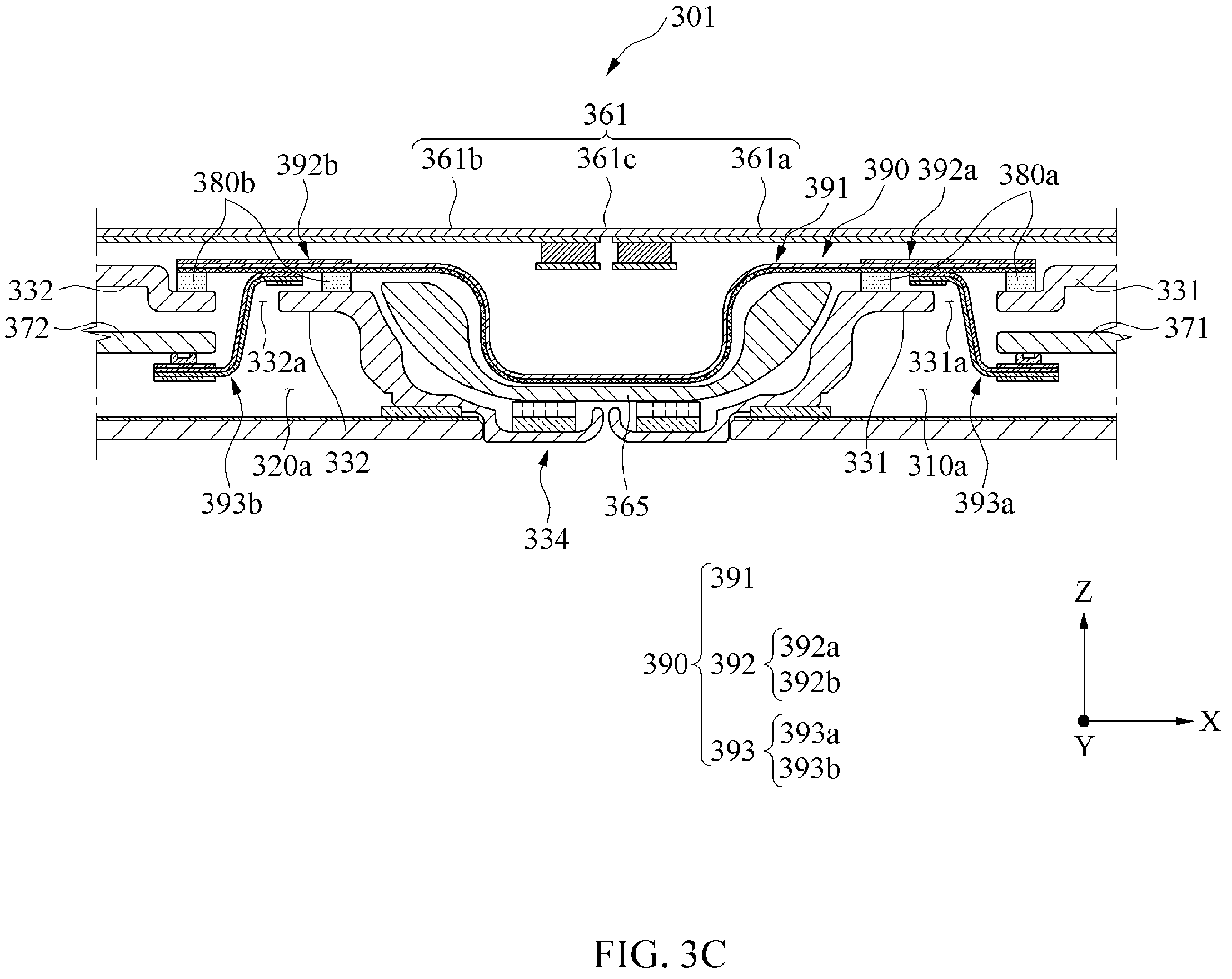 Patent US12171078 Figure 7 – Electronic device including flexible printed circuit board