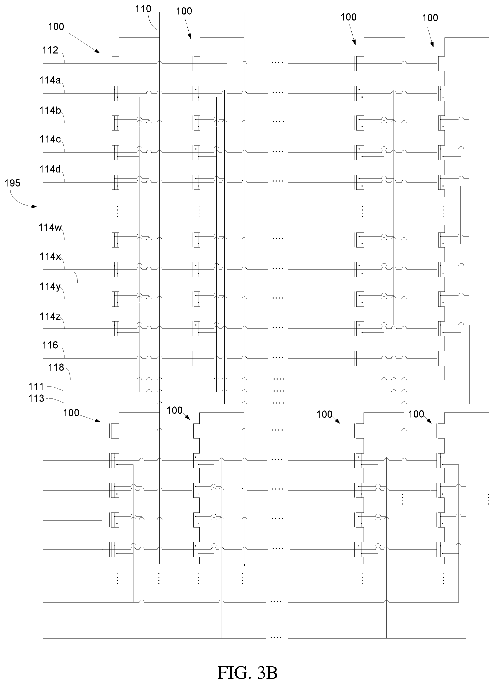 Patent US12171093 Figure 4 – NAND string utilizing floating body memory cell