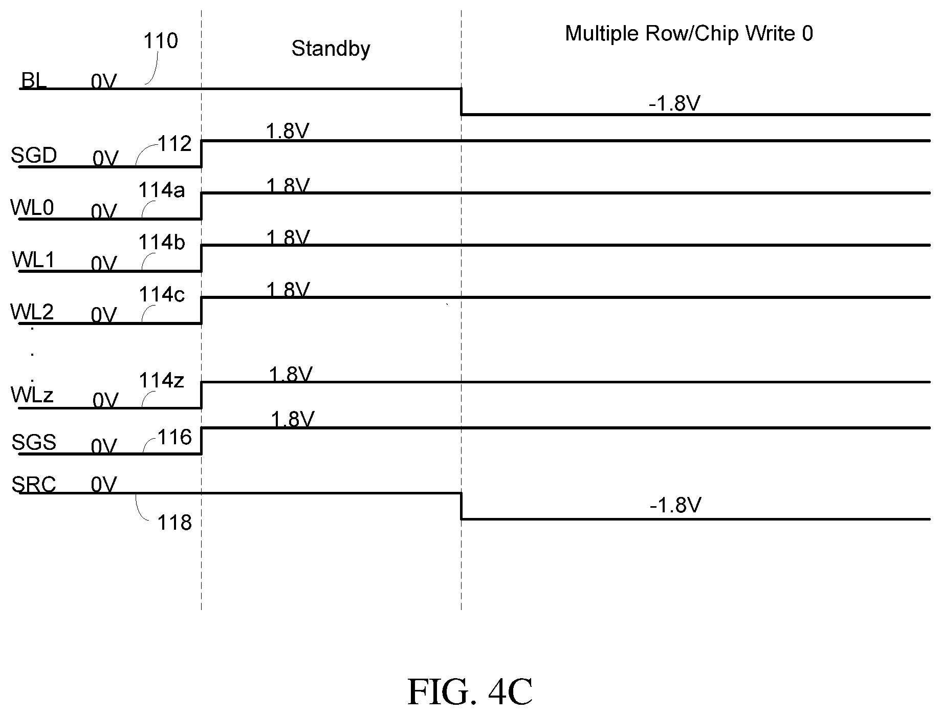 Patent US12171093 Figure 7 – NAND string utilizing floating body memory cell