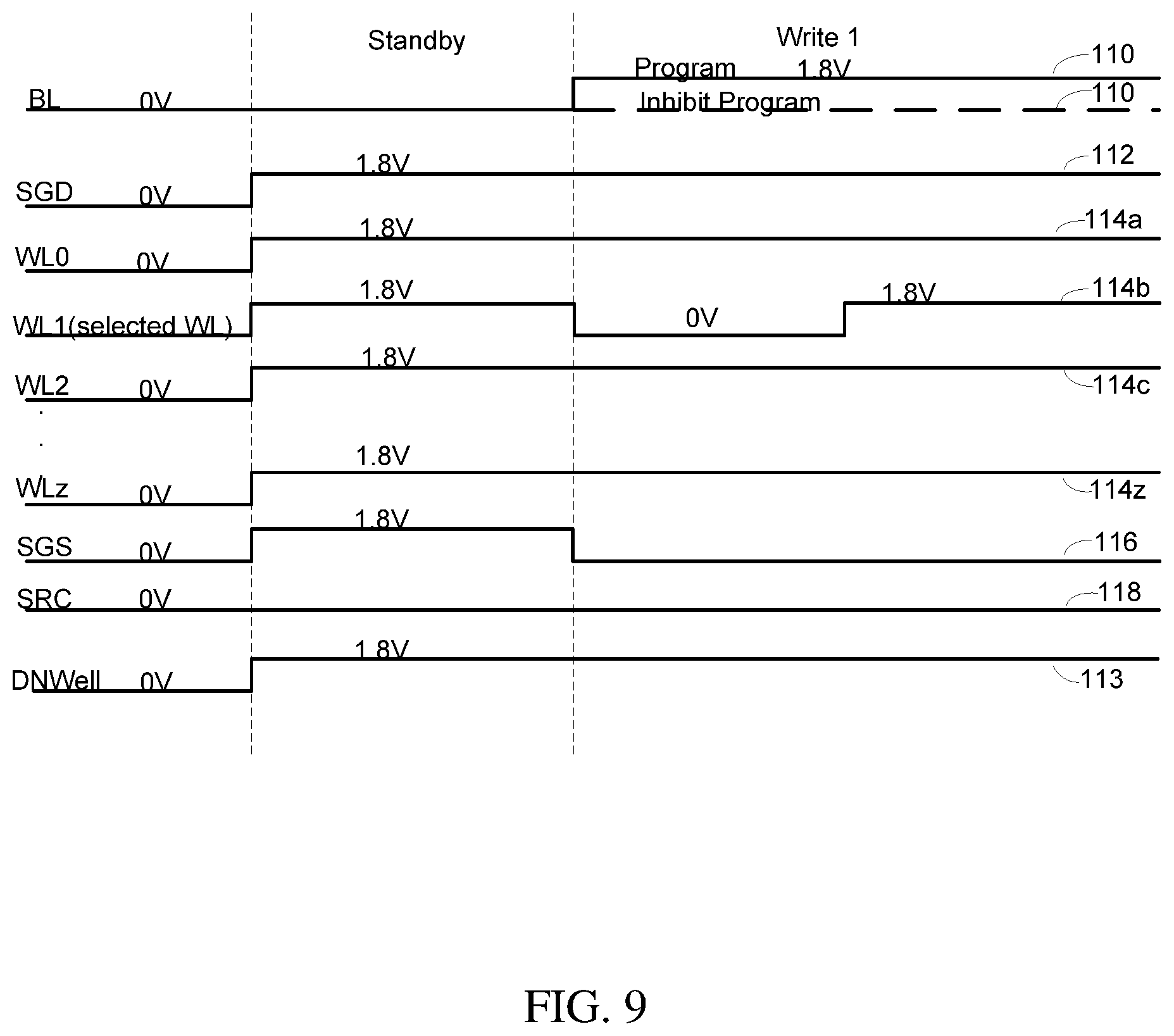 Patent US12171093 Figure 12 – NAND string utilizing floating body memory cell