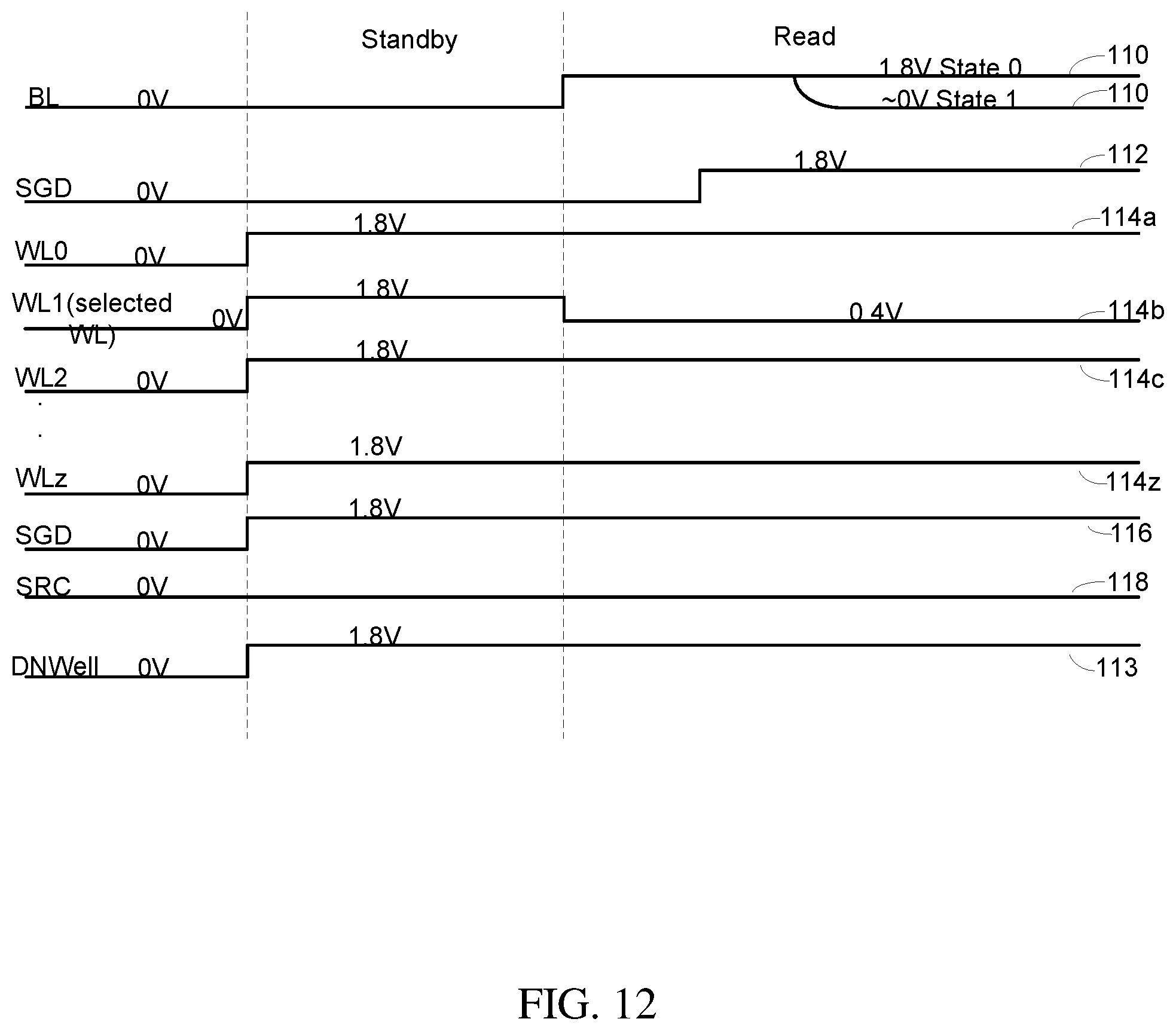 Patent US12171093 Figure 15 – NAND string utilizing floating body memory cell