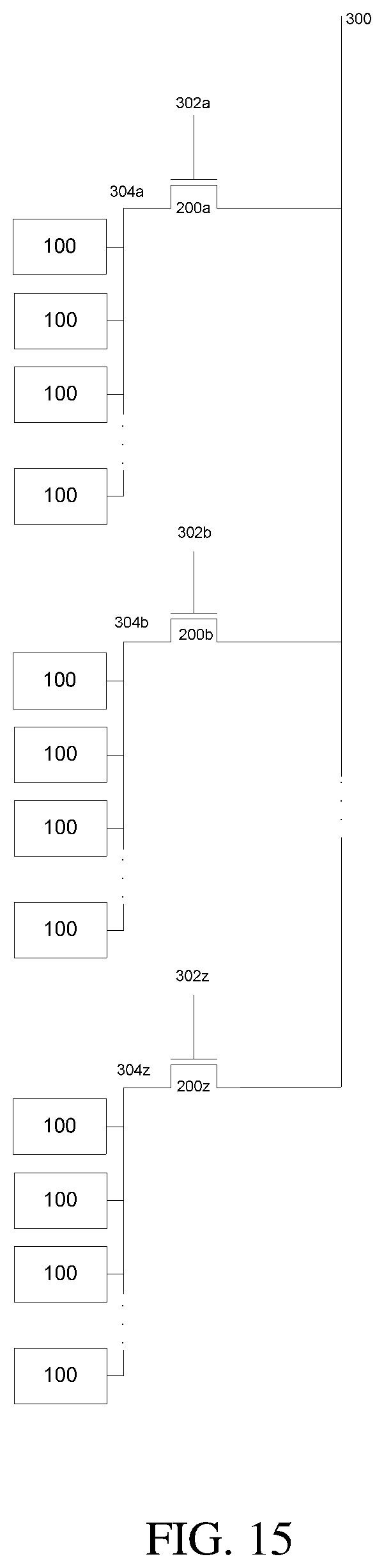 Patent US12171093 Figure 17 – NAND string utilizing floating body memory cell