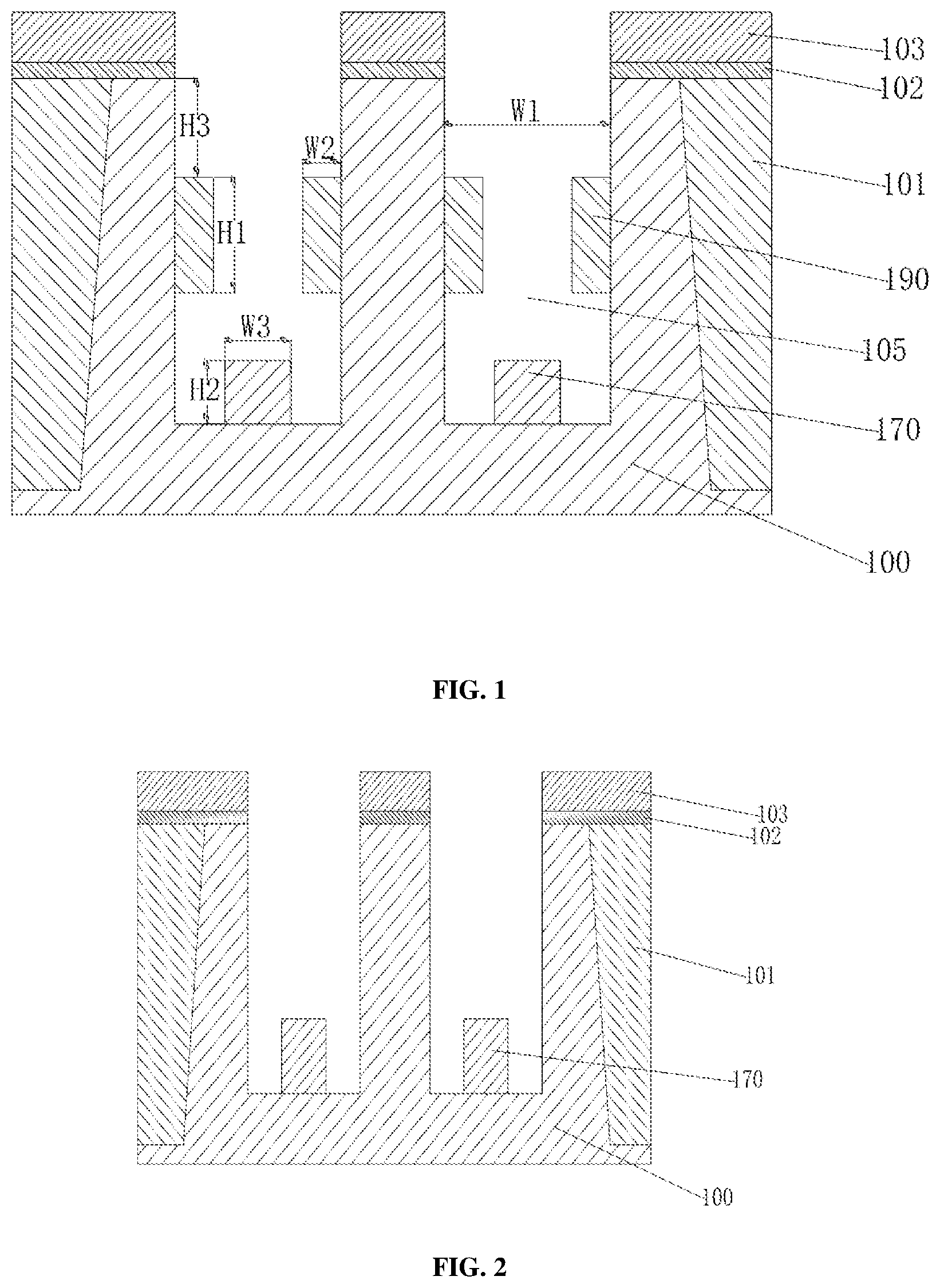 Patent US12171094 Figure 1 – Semiconductor structure, formation method thereof and memory