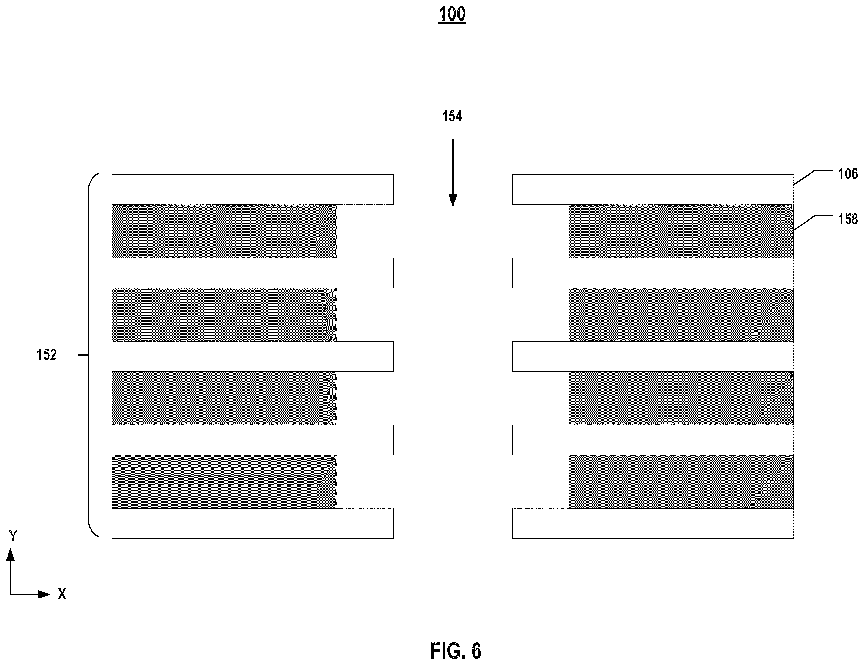 Patent US12171098 Figure 6 – Three-dimensional memory device with improved charge lateral migration and method for forming the same