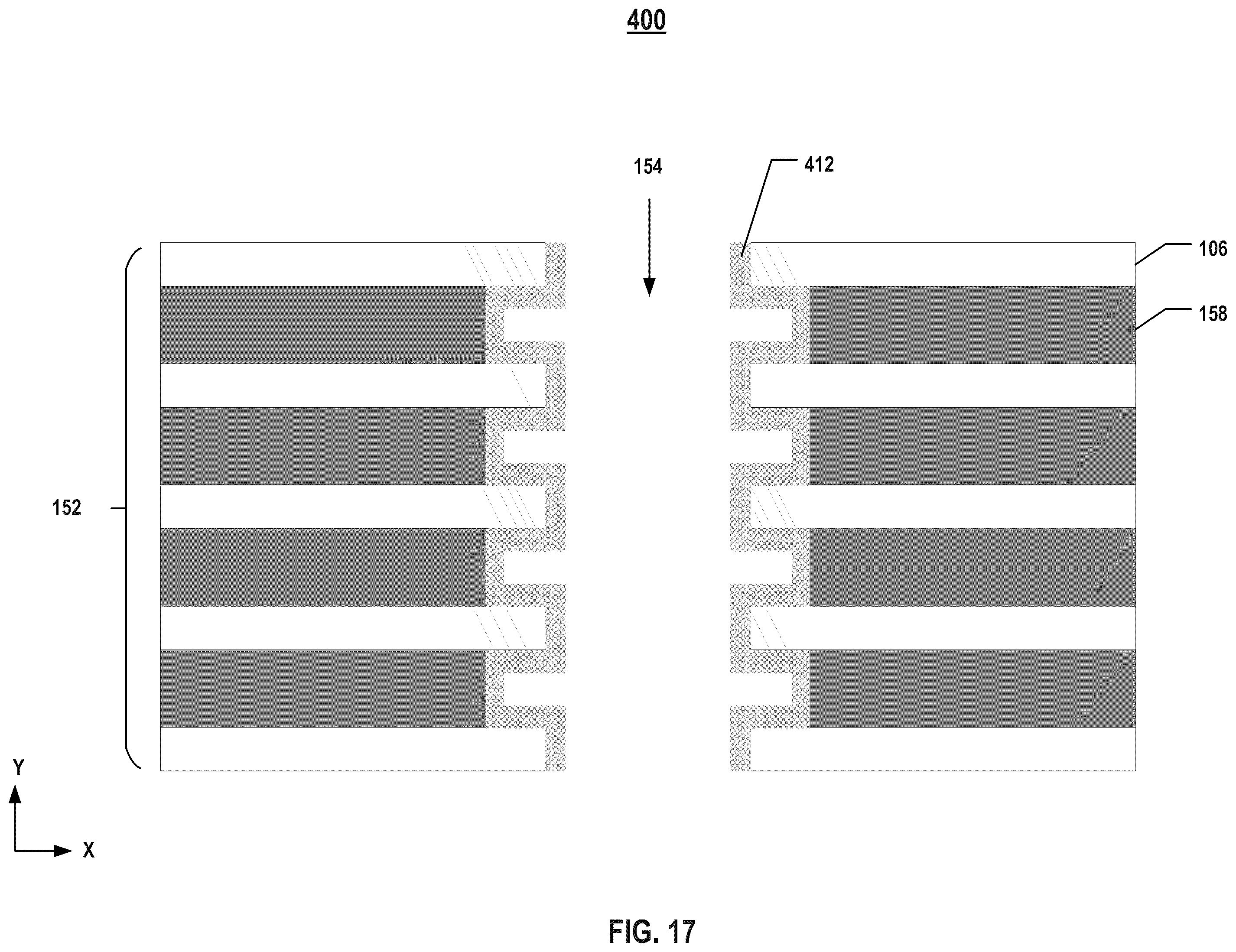 Patent US12171098 Figure 17 – Three-dimensional memory device with improved charge lateral migration and method for forming the same