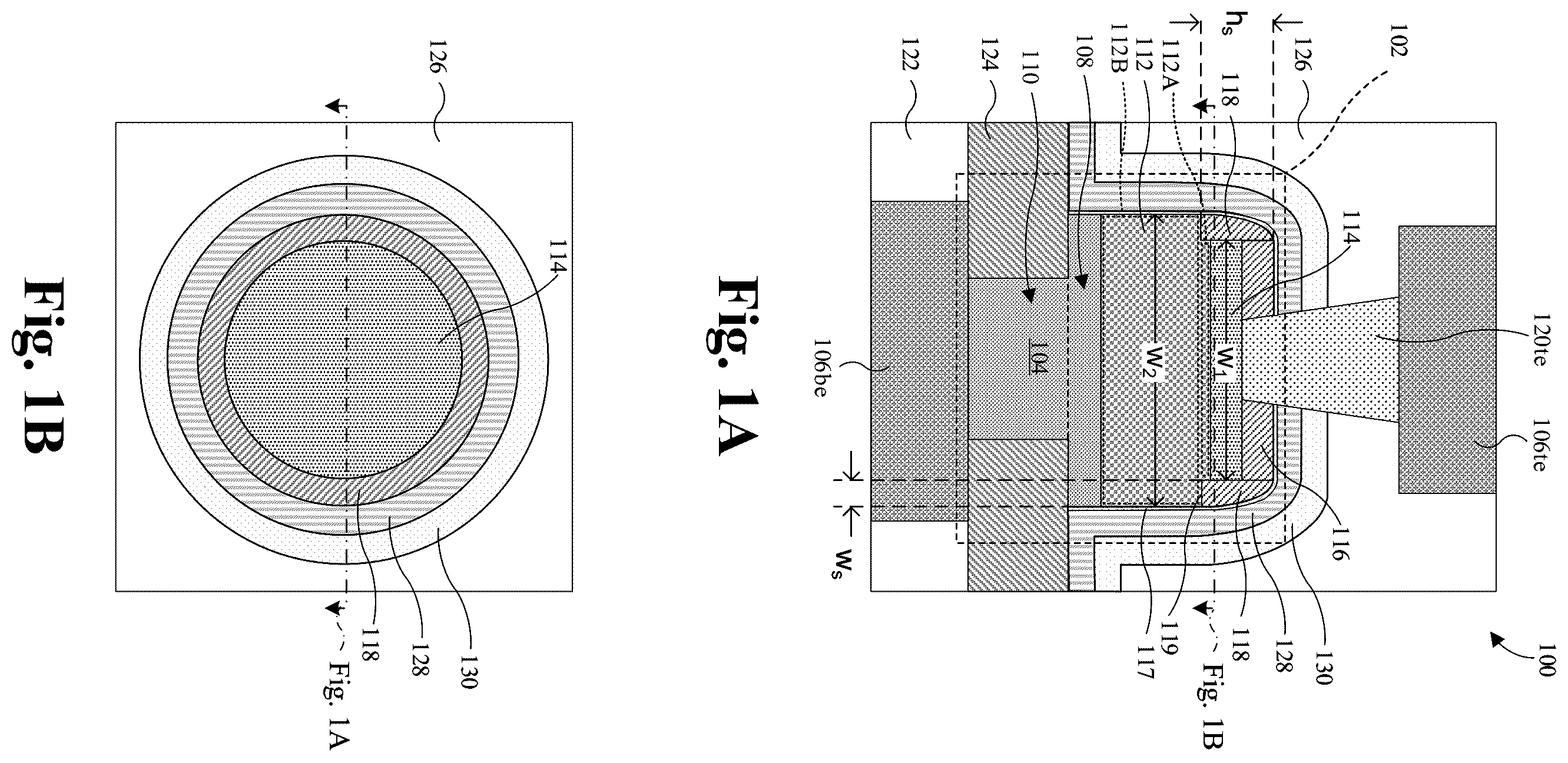 Patent US12171104 Figure 1 – Method and structures pertaining to improved ferroelectric random-access memory (FeRAM)
