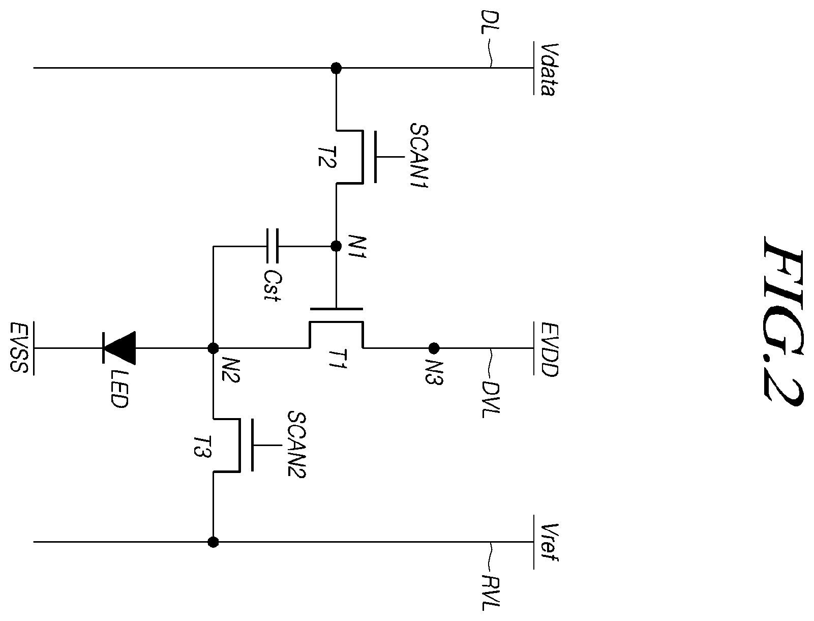 Patent US12171111 Figure 2 – Display panel and electroluminescent display device including the same