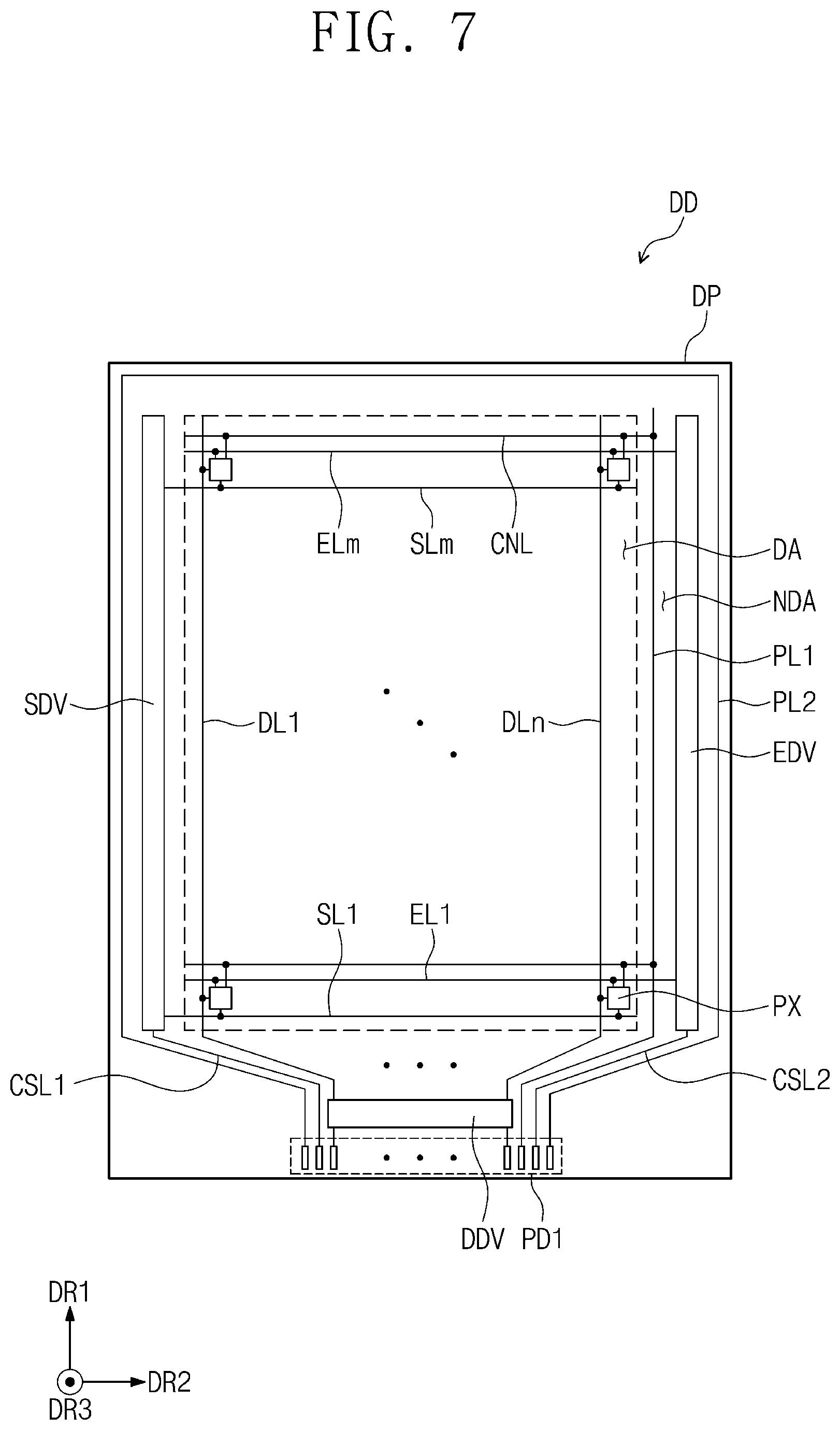 Patent US12171115 Figure 4 – Display device
