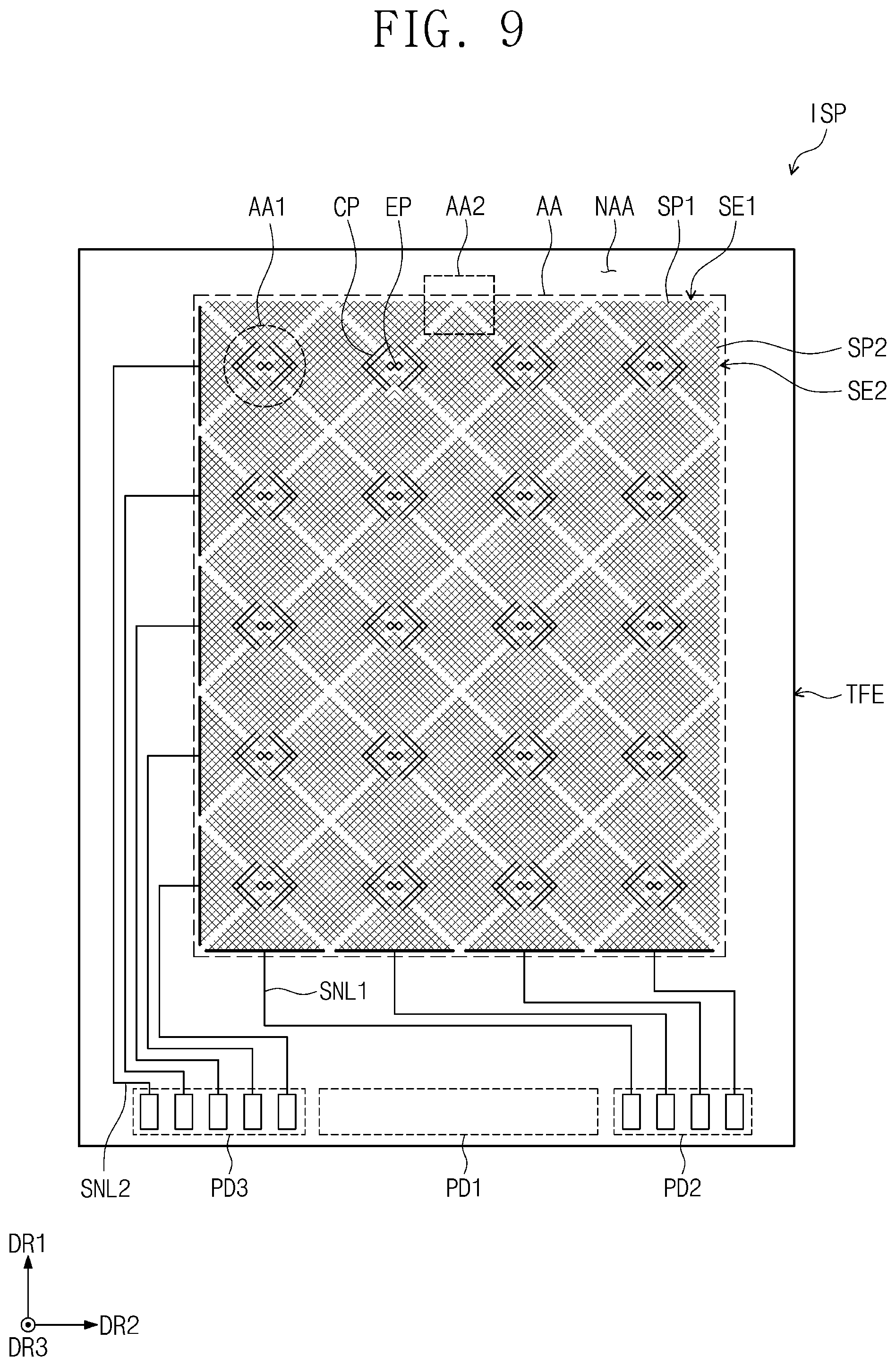 Patent US12171115 Figure 6 – Display device