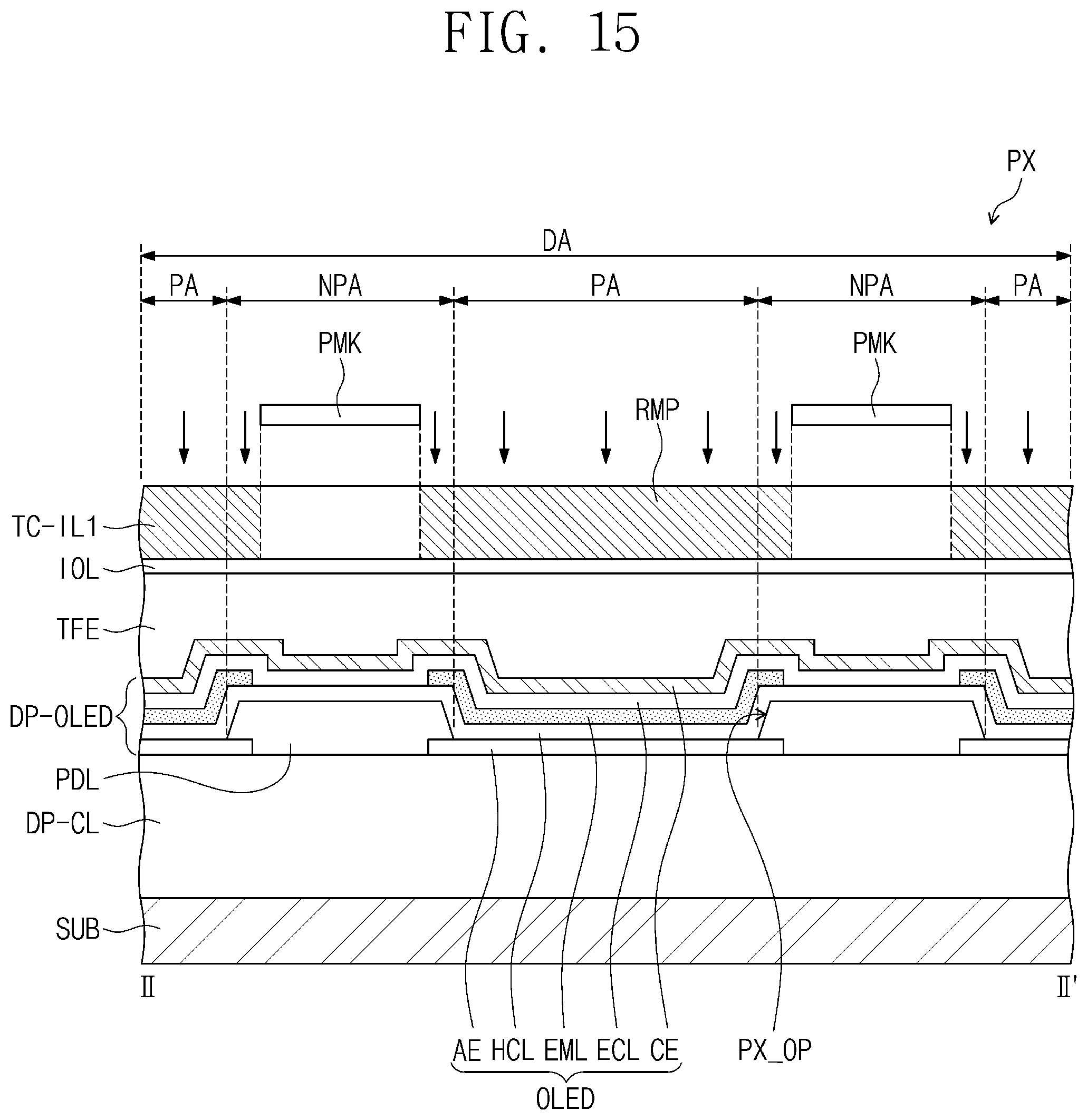 Patent US12171115 Figure 12 – Display device
