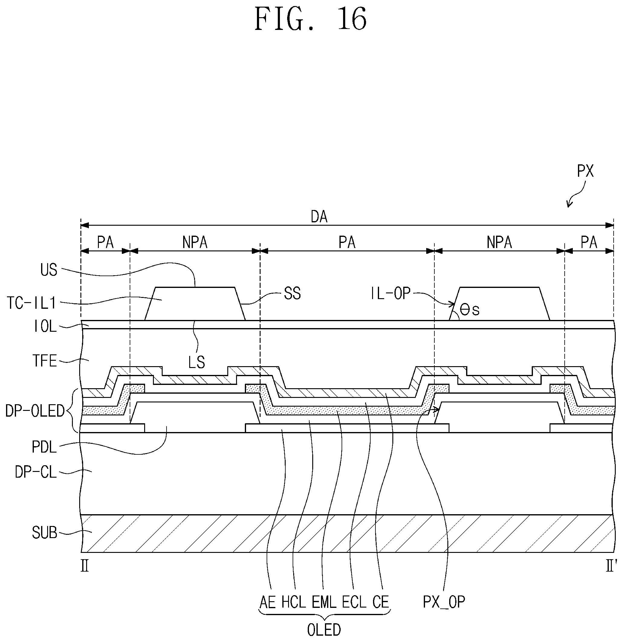 Patent US12171115 Figure 13 – Display device