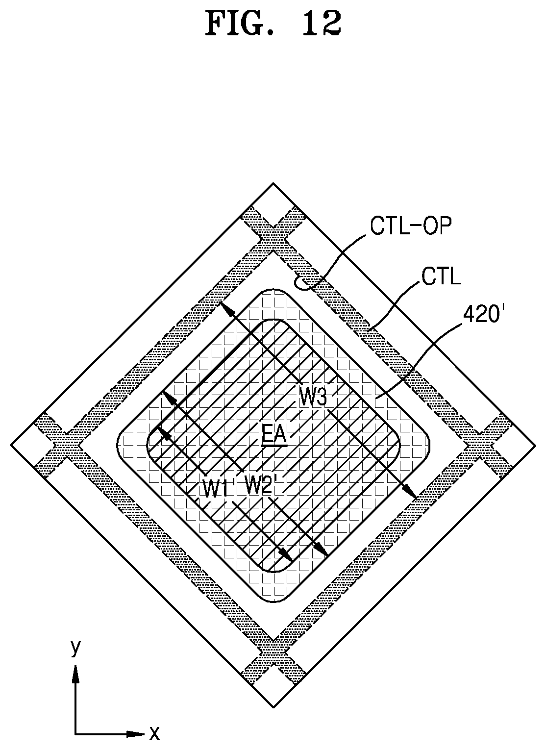 Patent US12171116 Figure 12 – Display apparatus