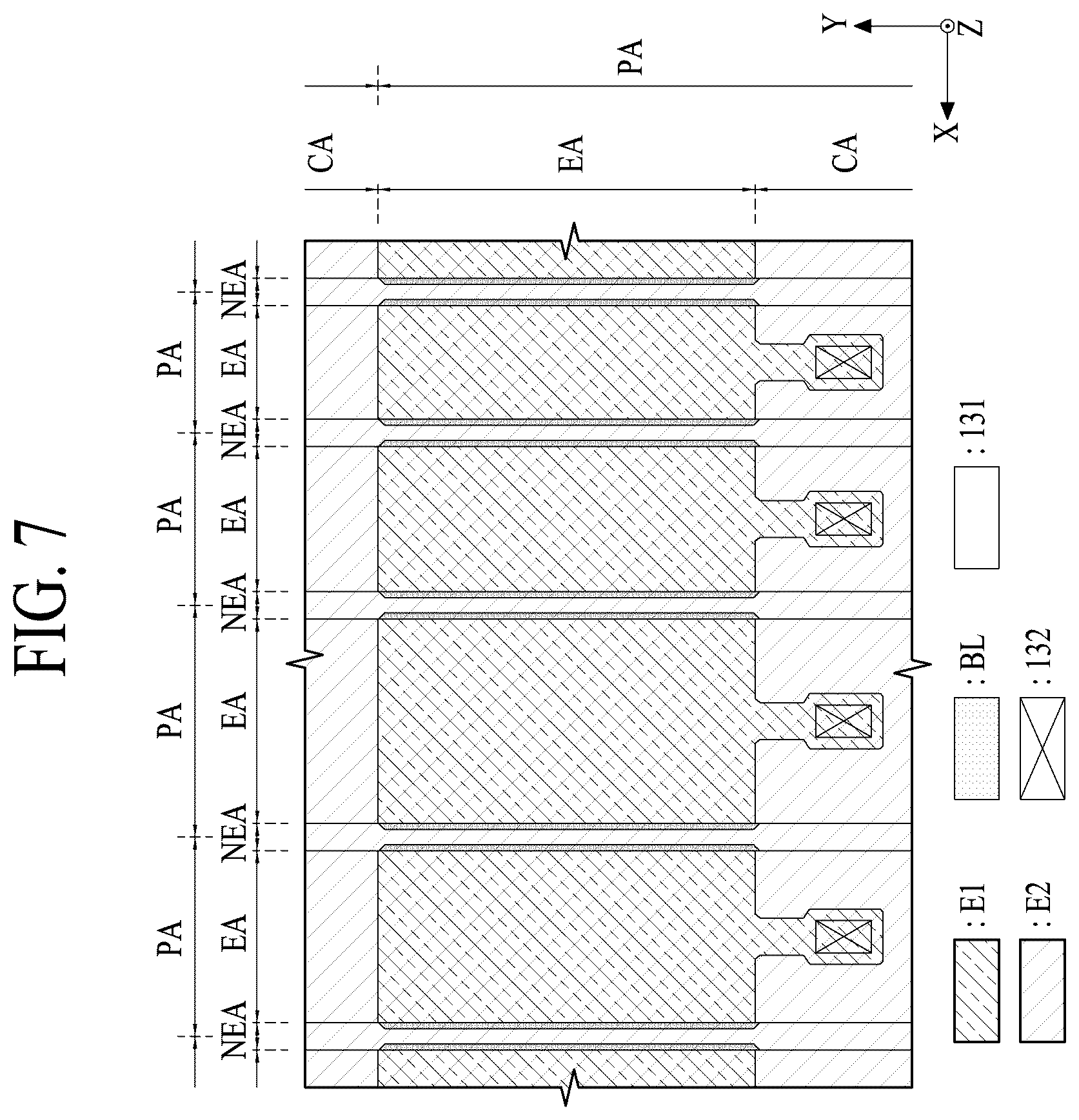 Patent US12171119 Figure 4 – Light emitting display apparatus