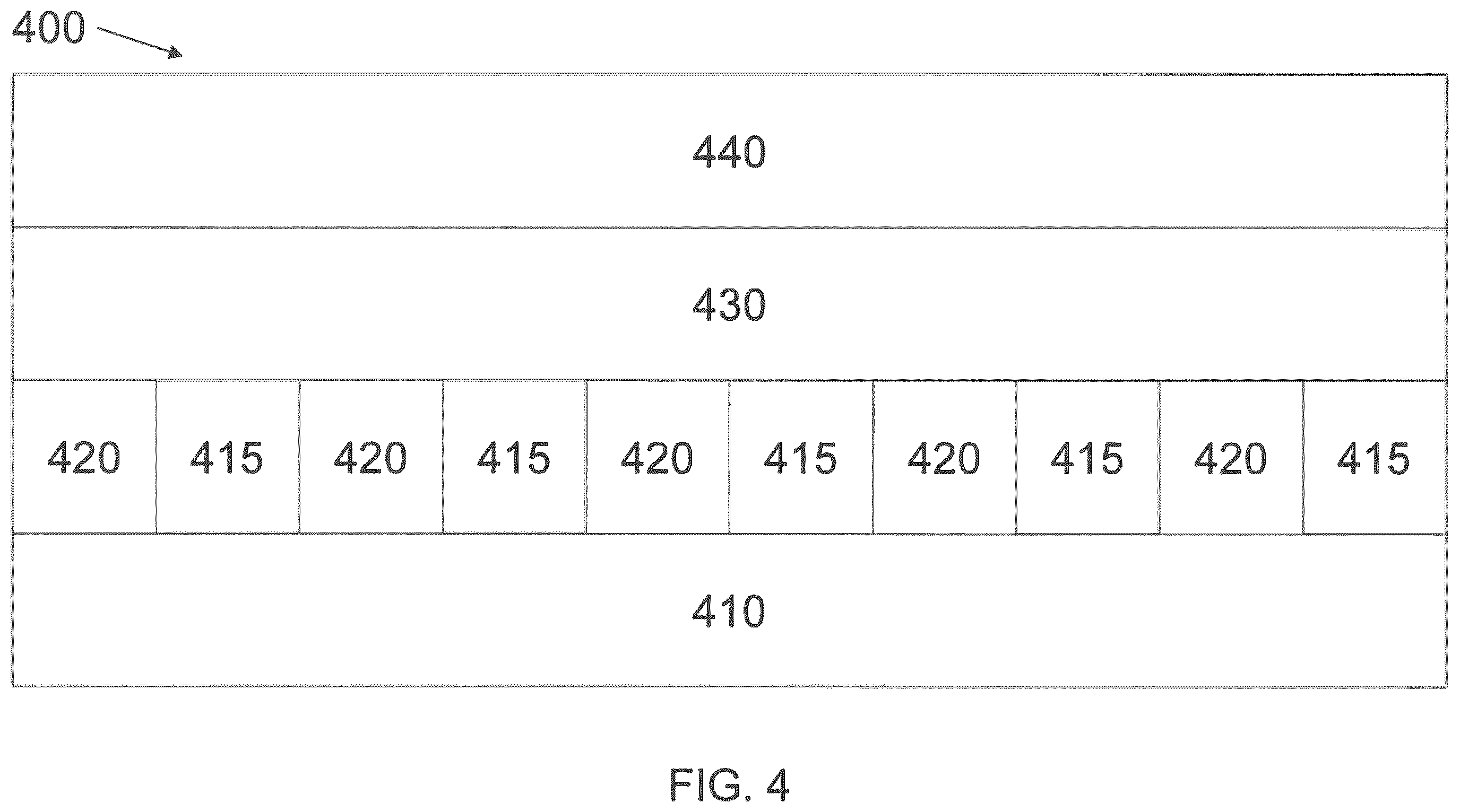 Patent US12173200 Figure 4 – Reinforced label assembly