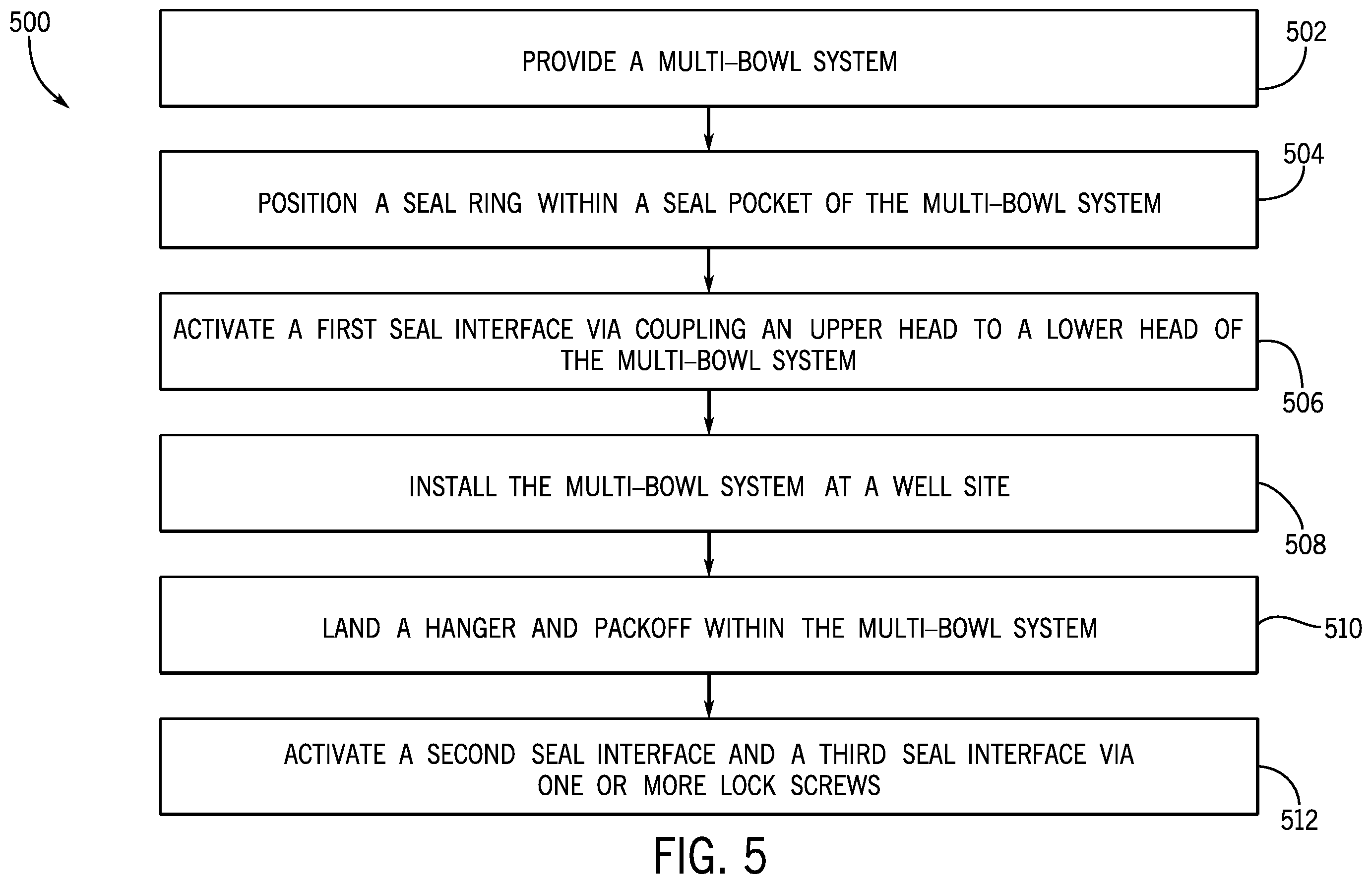 Patent US12173579 Figure 7 – Multi-interface mechanical sealing system and method