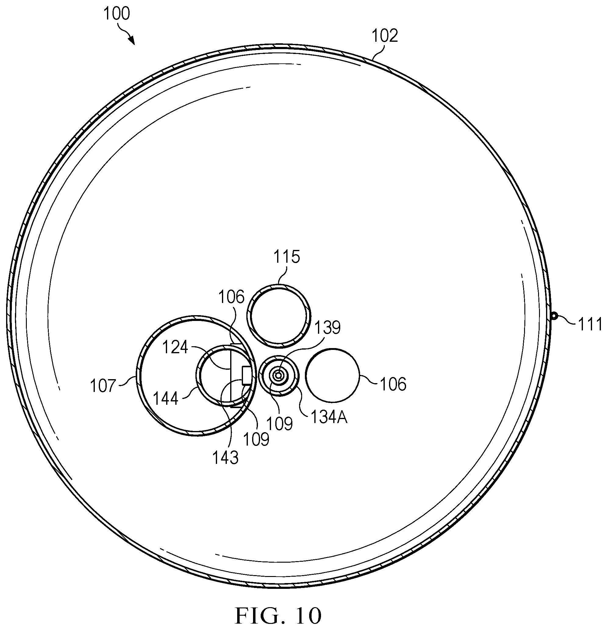 Patent US12173683 Figure 10 – Pressure-regulating hydrodynamic pump and wave engine