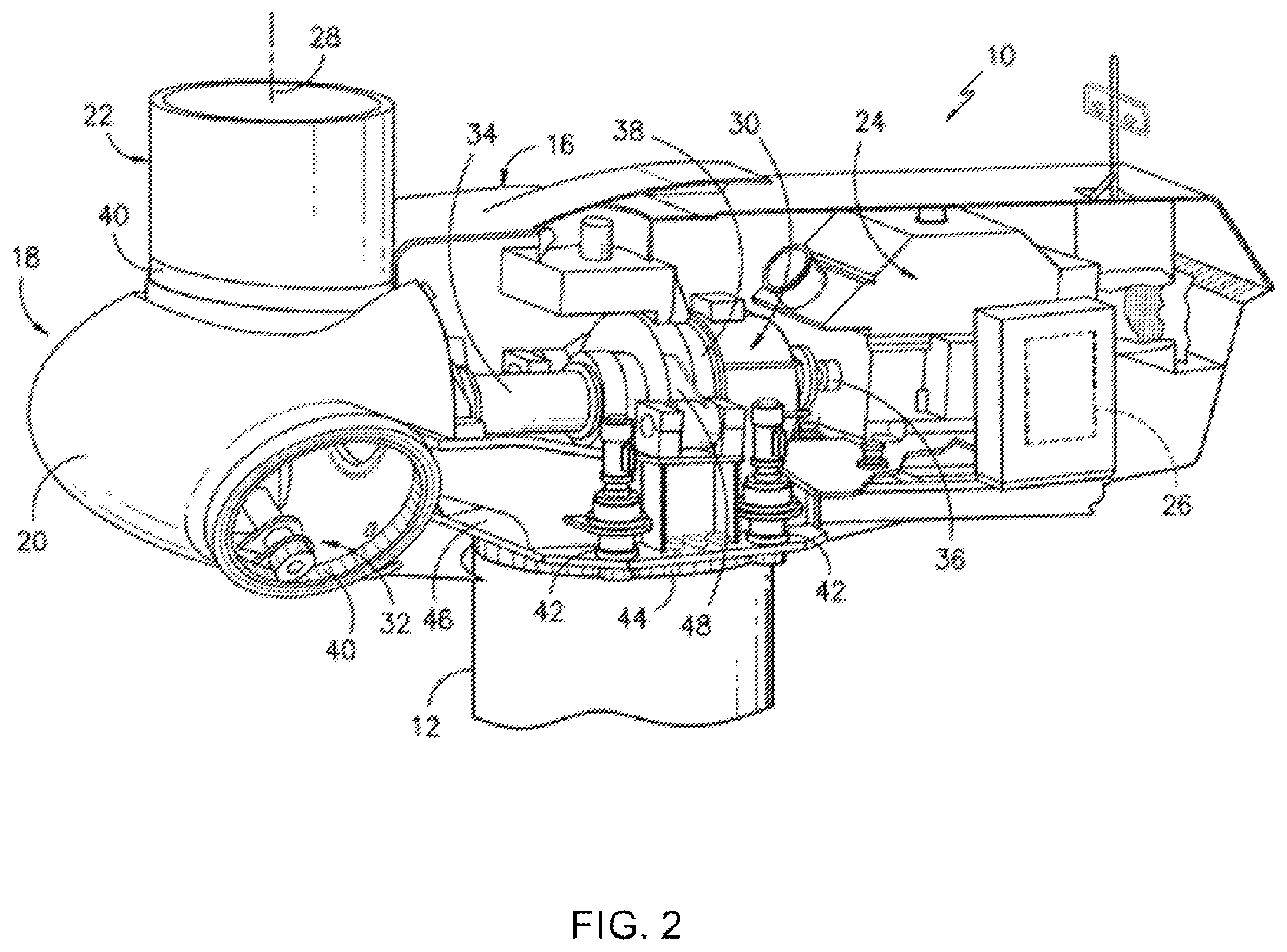 Patent US12173696 Figure 2 – Wind turbine having eigenfrequency modifier