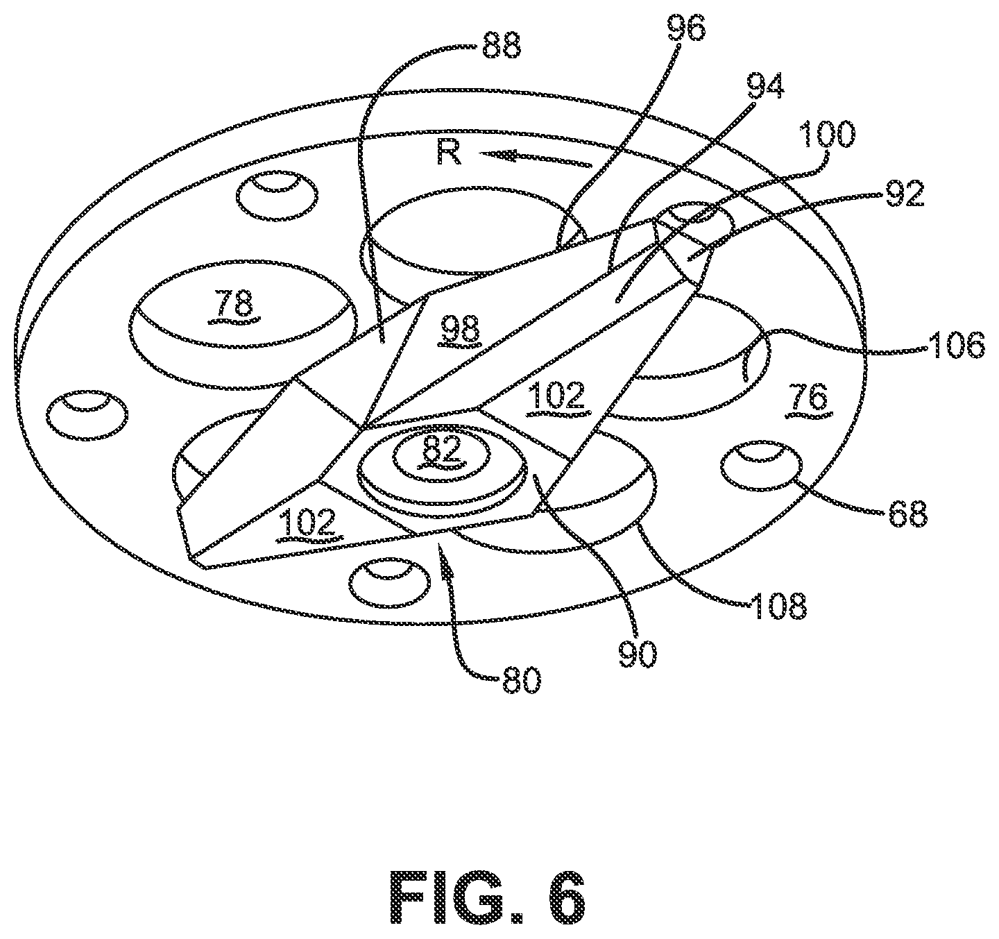 Patent US12173728 Figure 6 – Submersible pump with external slicer