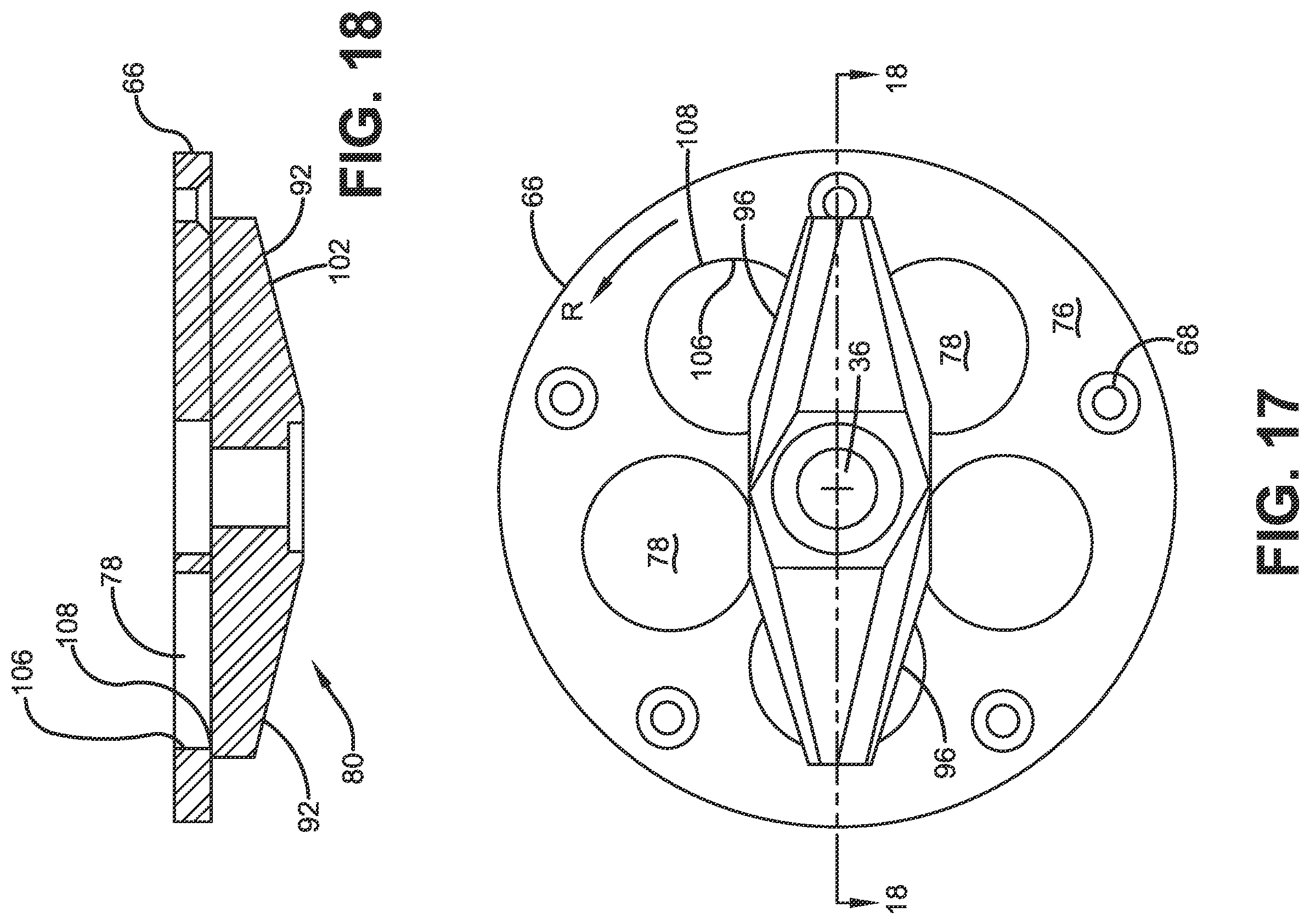 Patent US12173728 Figure 11 – Submersible pump with external slicer