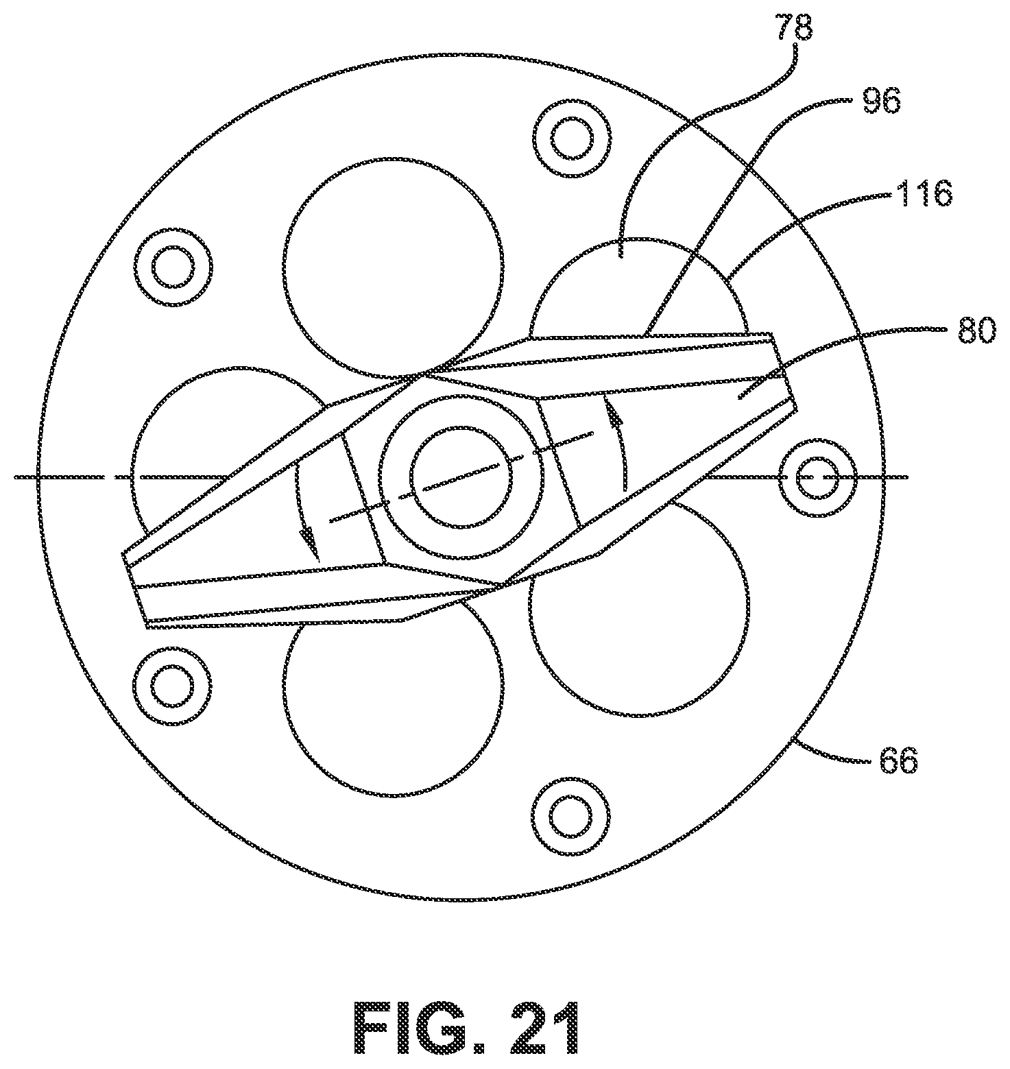 Patent US12173728 Figure 14 – Submersible pump with external slicer