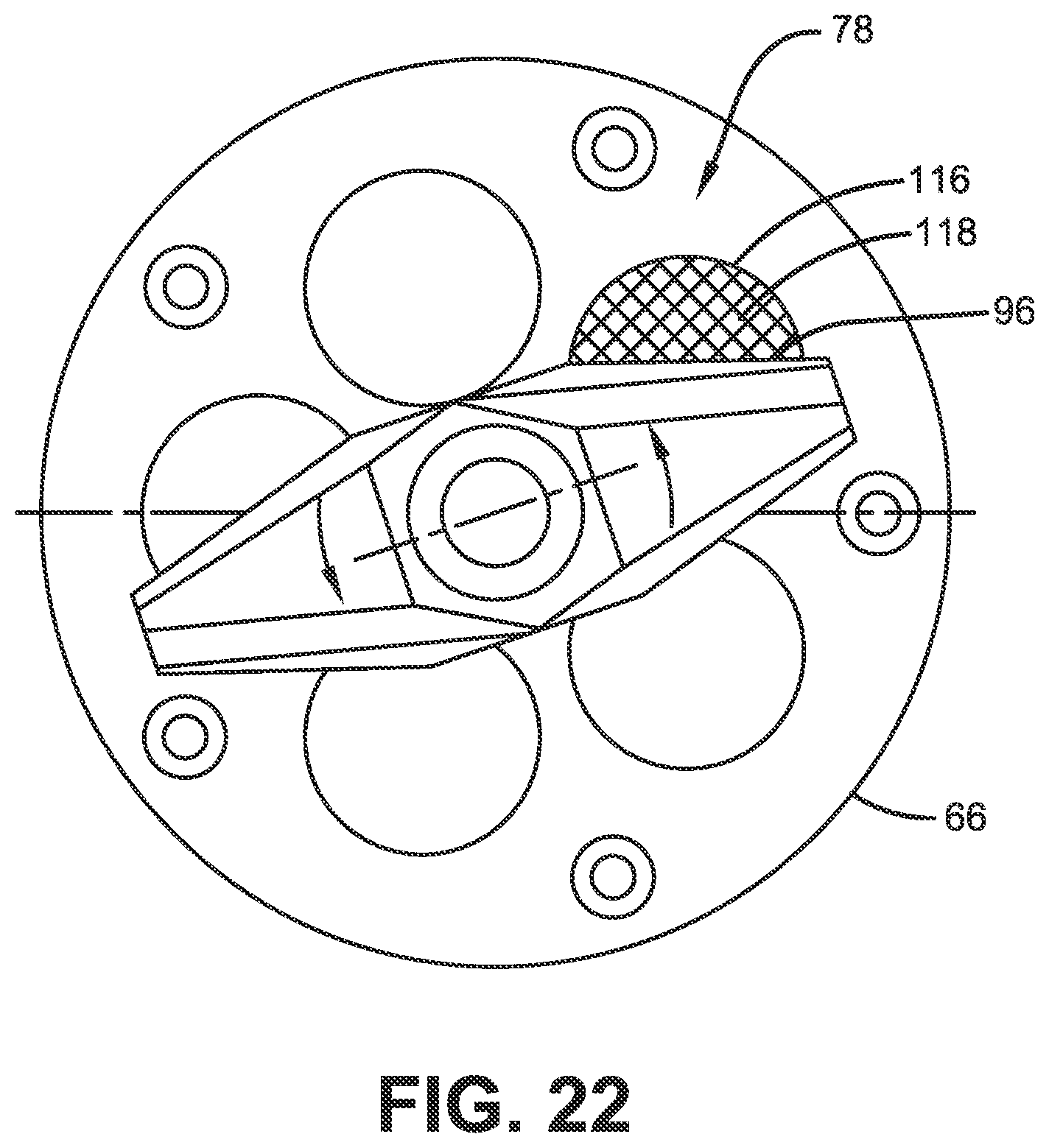 Patent US12173728 Figure 15 – Submersible pump with external slicer