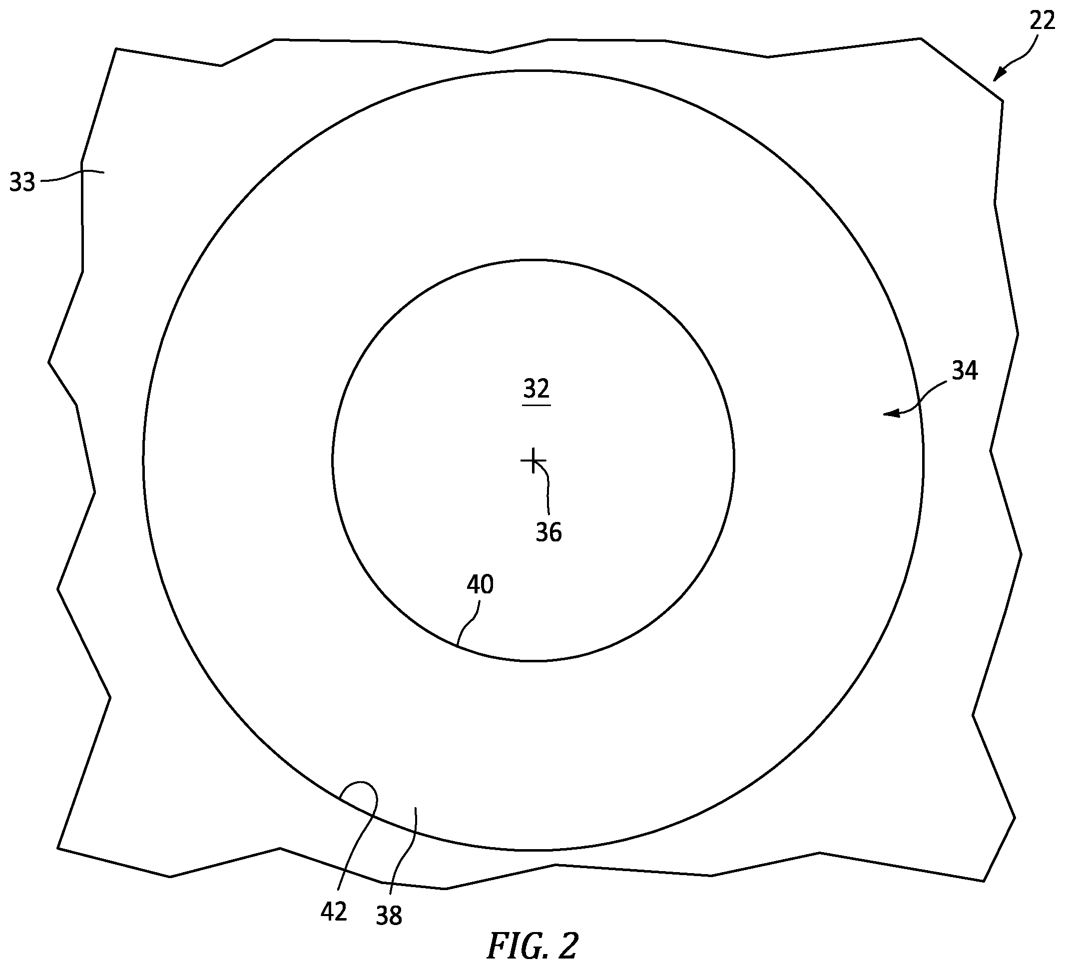 Patent US12173748 Figure 2 – Structural joint isolator with internal cavities