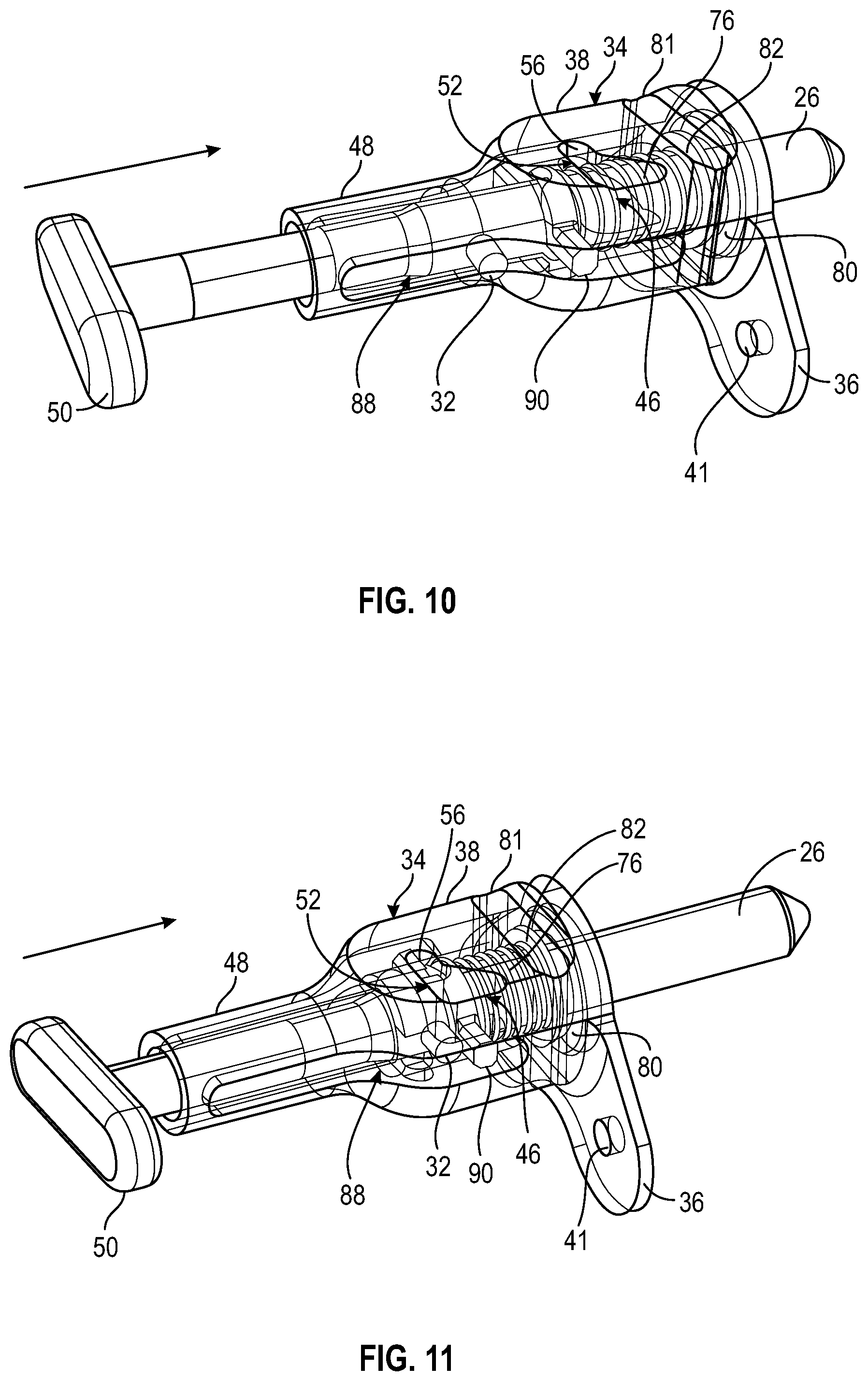 Patent US12173750 Figure 6 – Hinge for articulating two panels of an aircraft propulsion assembly