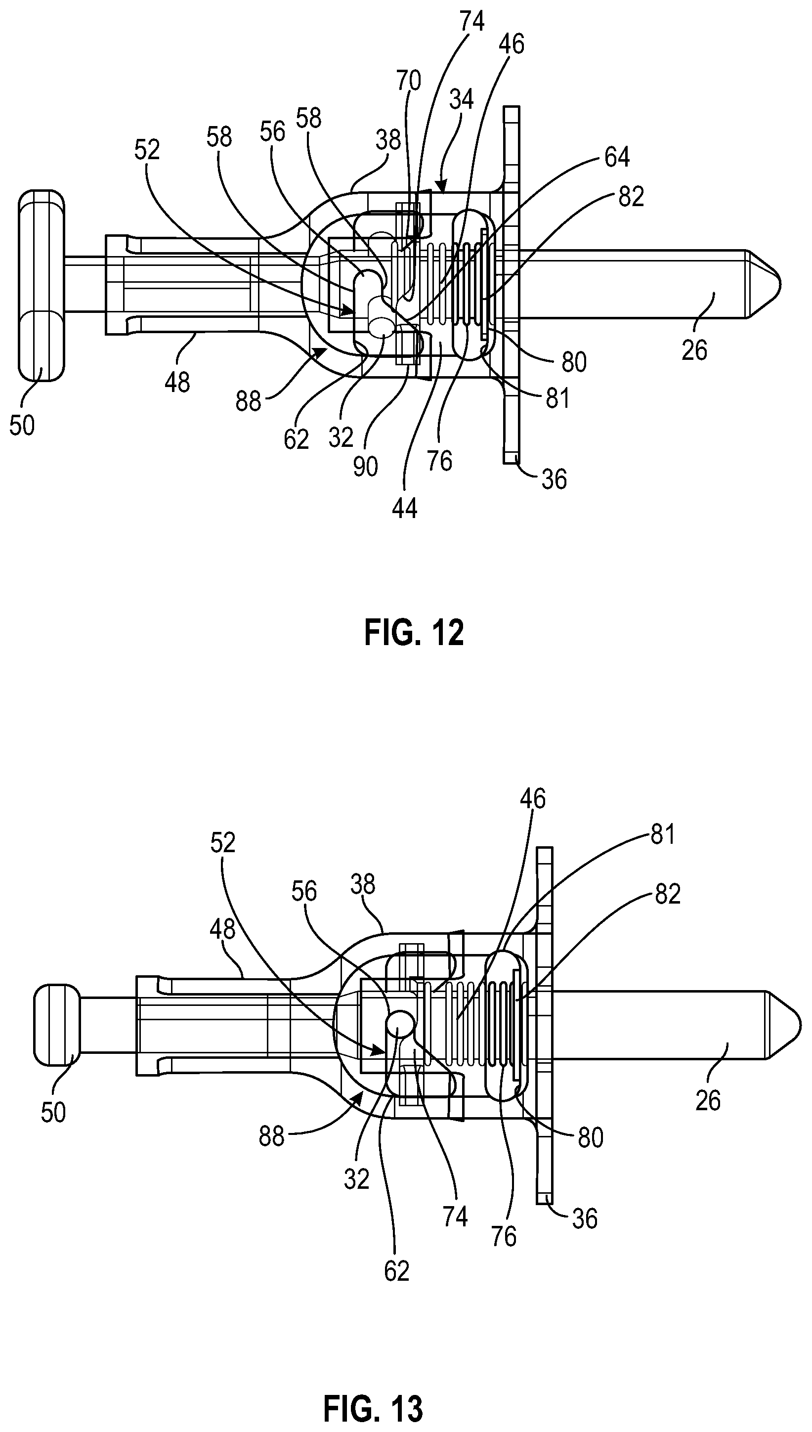 Patent US12173750 Figure 7 – Hinge for articulating two panels of an aircraft propulsion assembly
