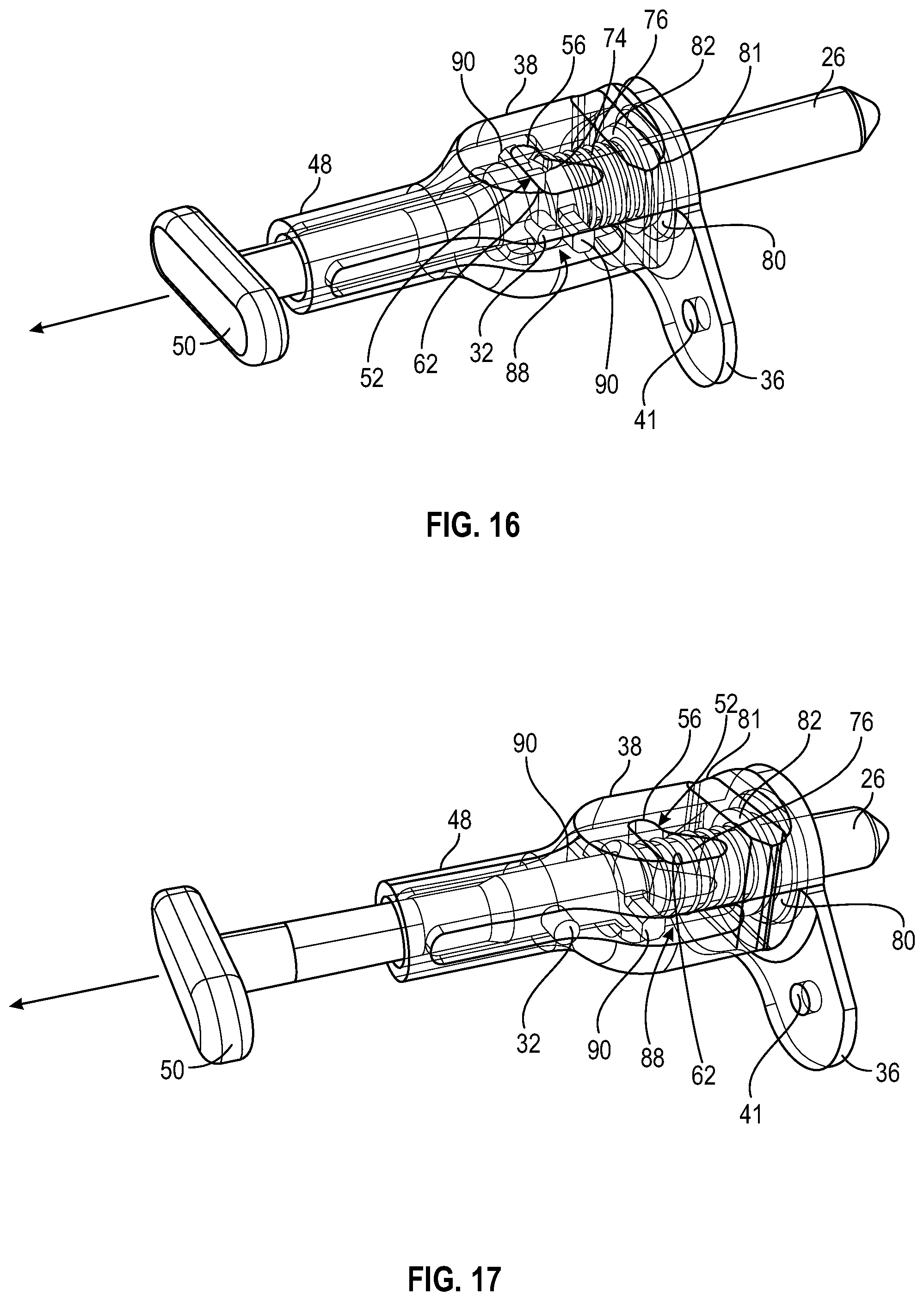 Patent US12173750 Figure 9 – Hinge for articulating two panels of an aircraft propulsion assembly