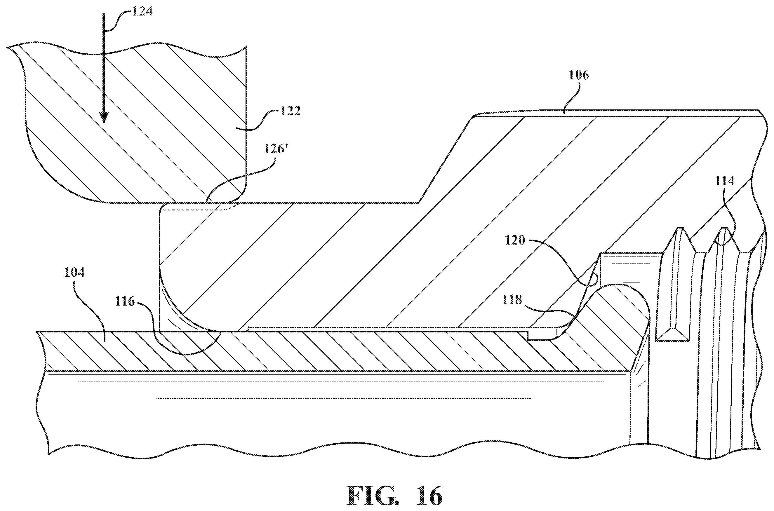 Patent US12173814 Figure 13 – Female ISO flare union with integrated mating brake ISO F flare port