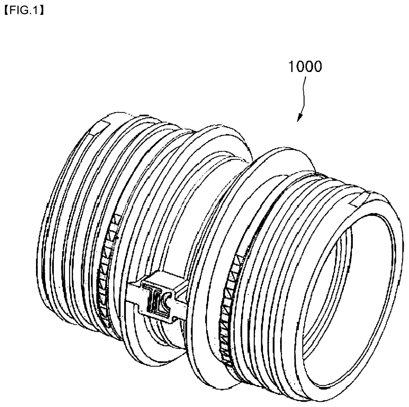 Patent US12173816 Figure 1 – Cap loosening prevention device