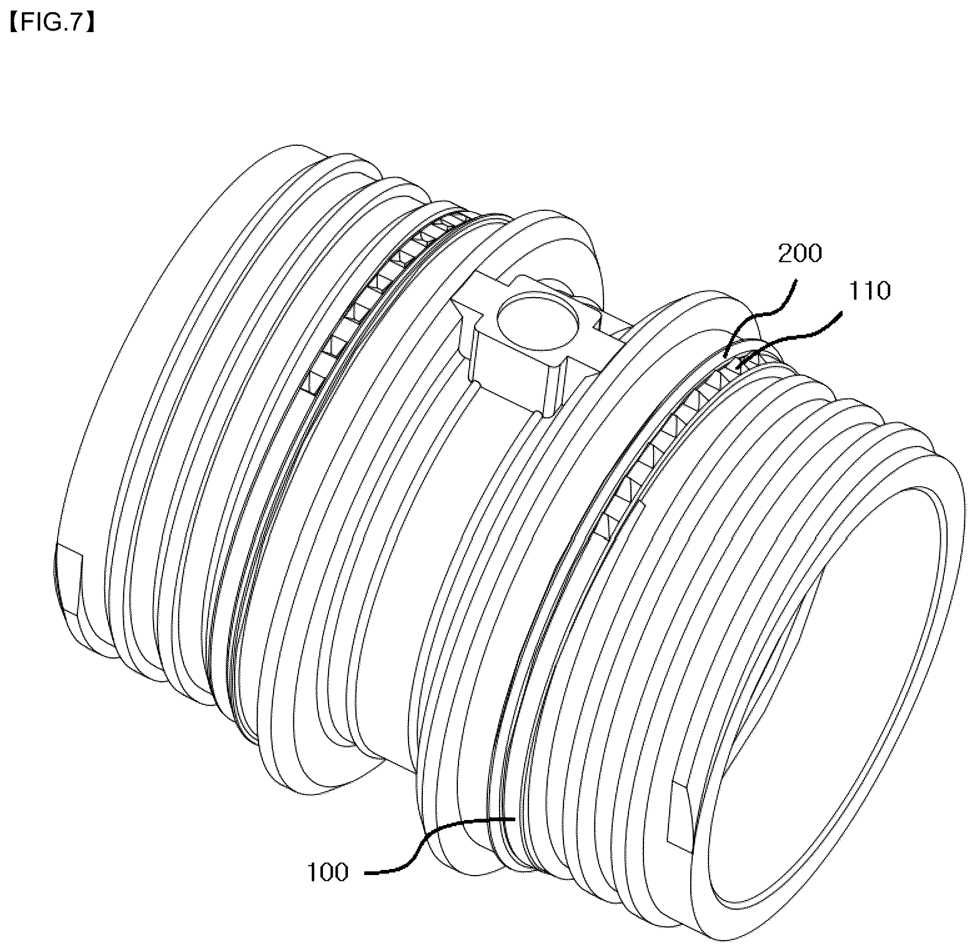 Patent US12173816 Figure 6 – Cap loosening prevention device