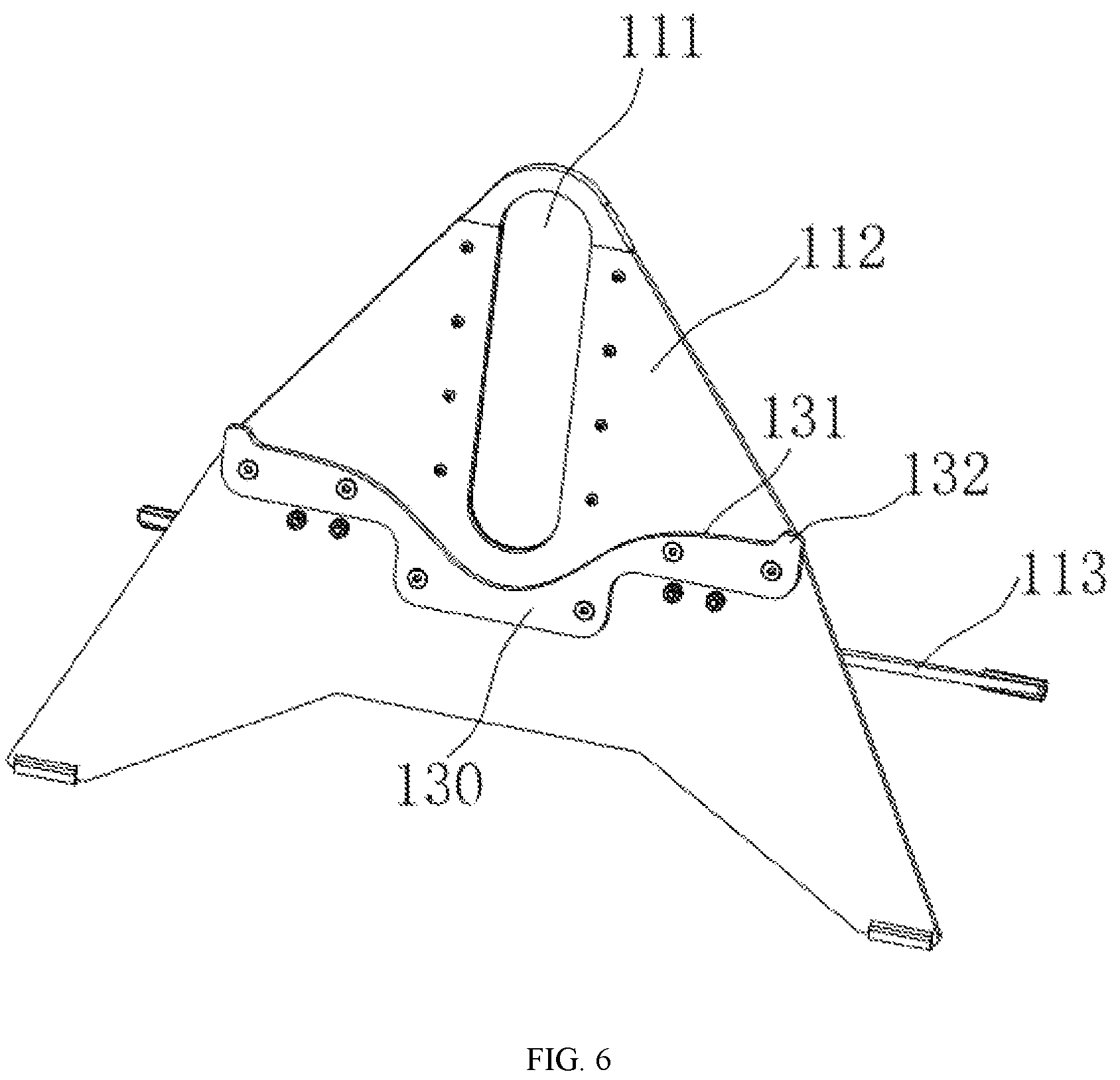 Patent US12173837 Figure 5 – Supporting apparatus and display device