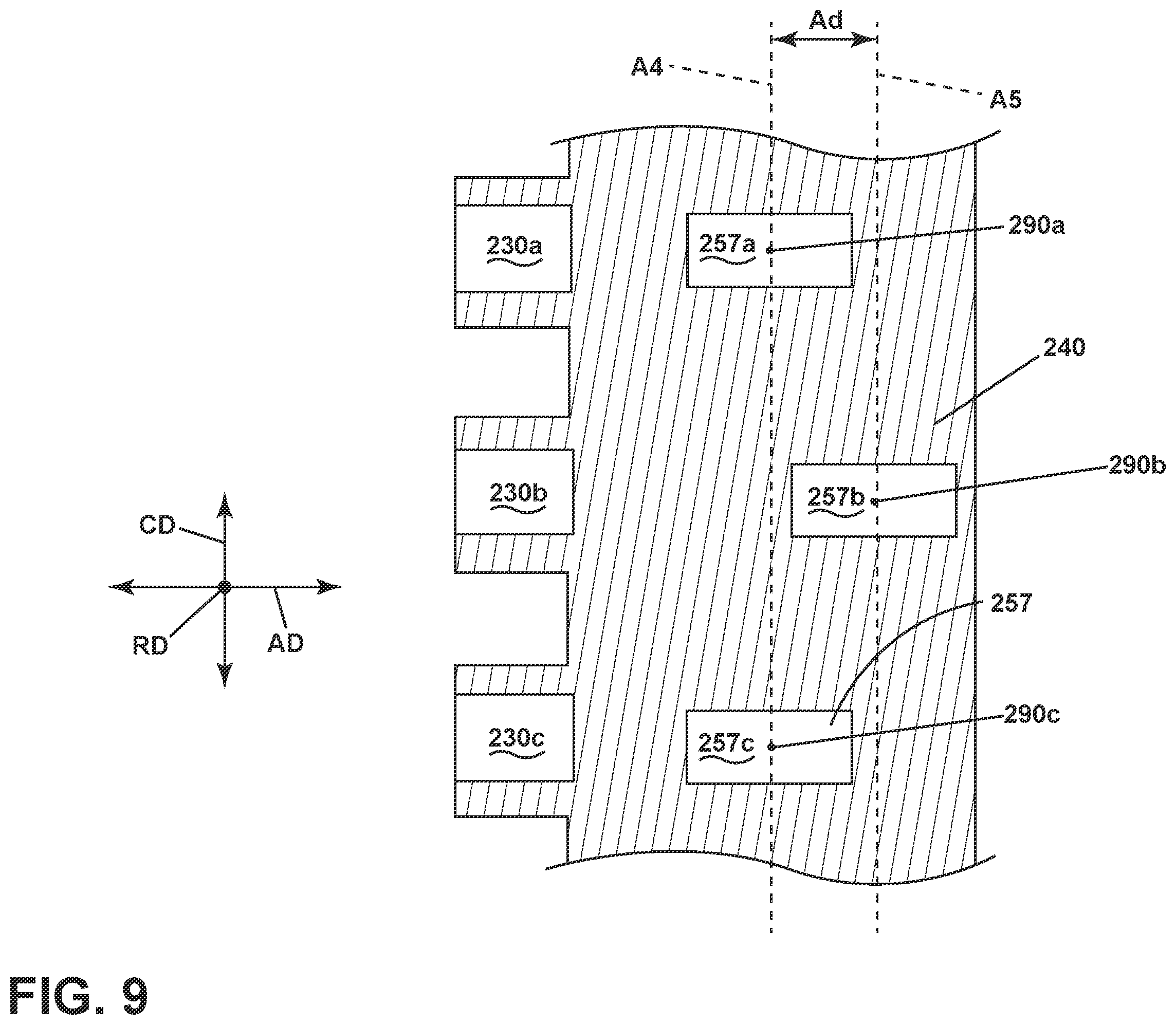 Patent US12173898 Figure 9 – Combustion section with a primary combustor and a set of secondary combustors