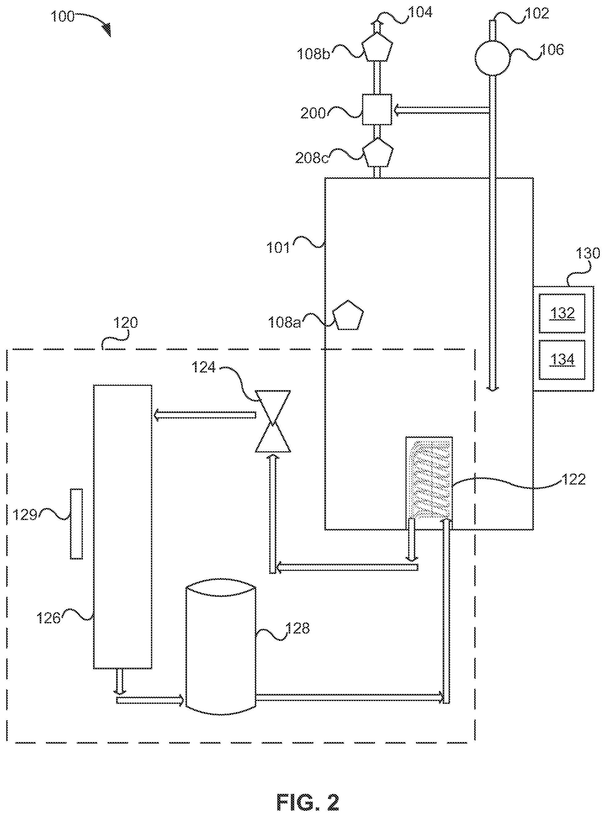 Patent US12173929 Figure 2 – On-demand heat pump water heater
