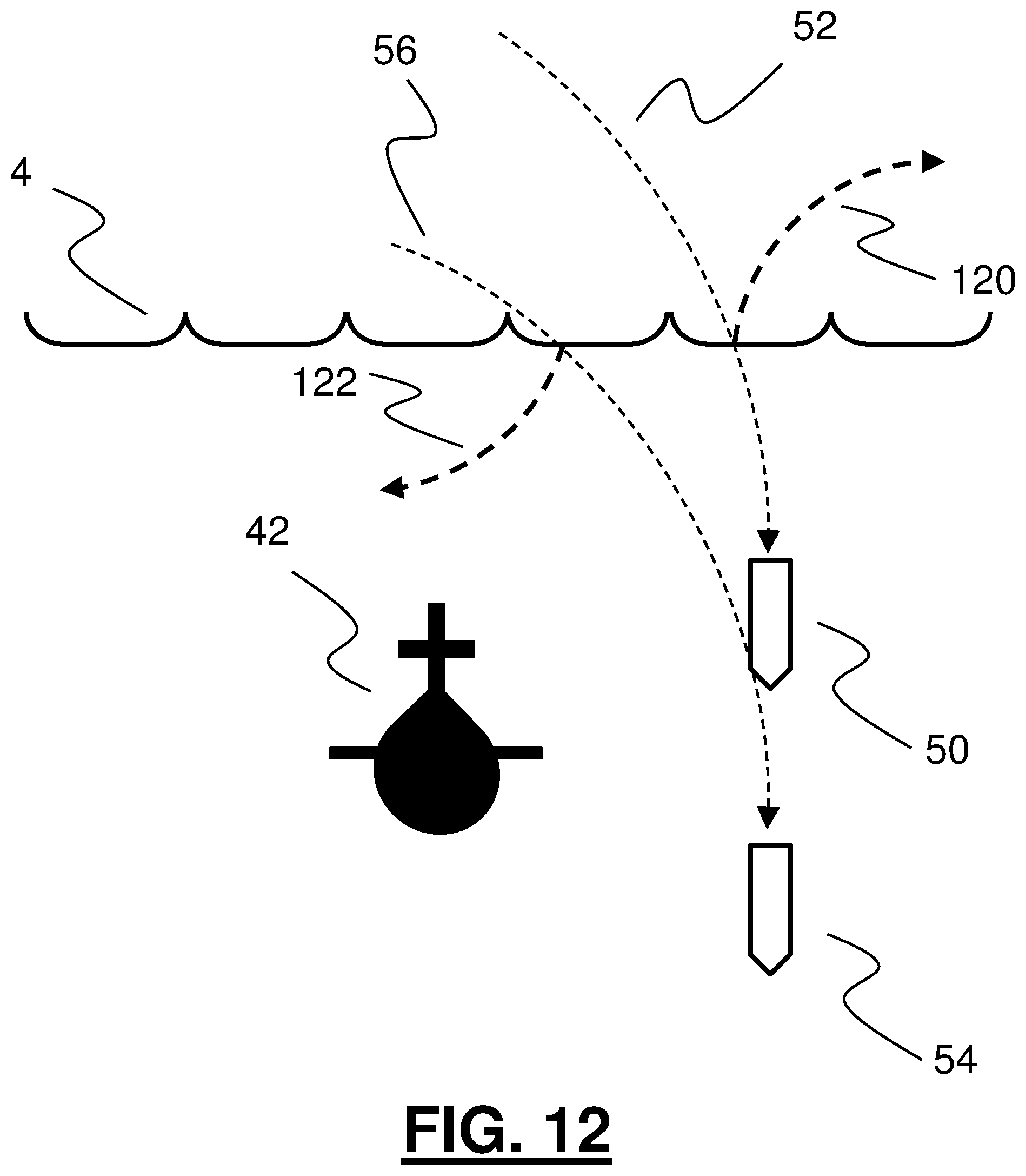 Patent US12173995 Figure 12 – Munitions and projectiles