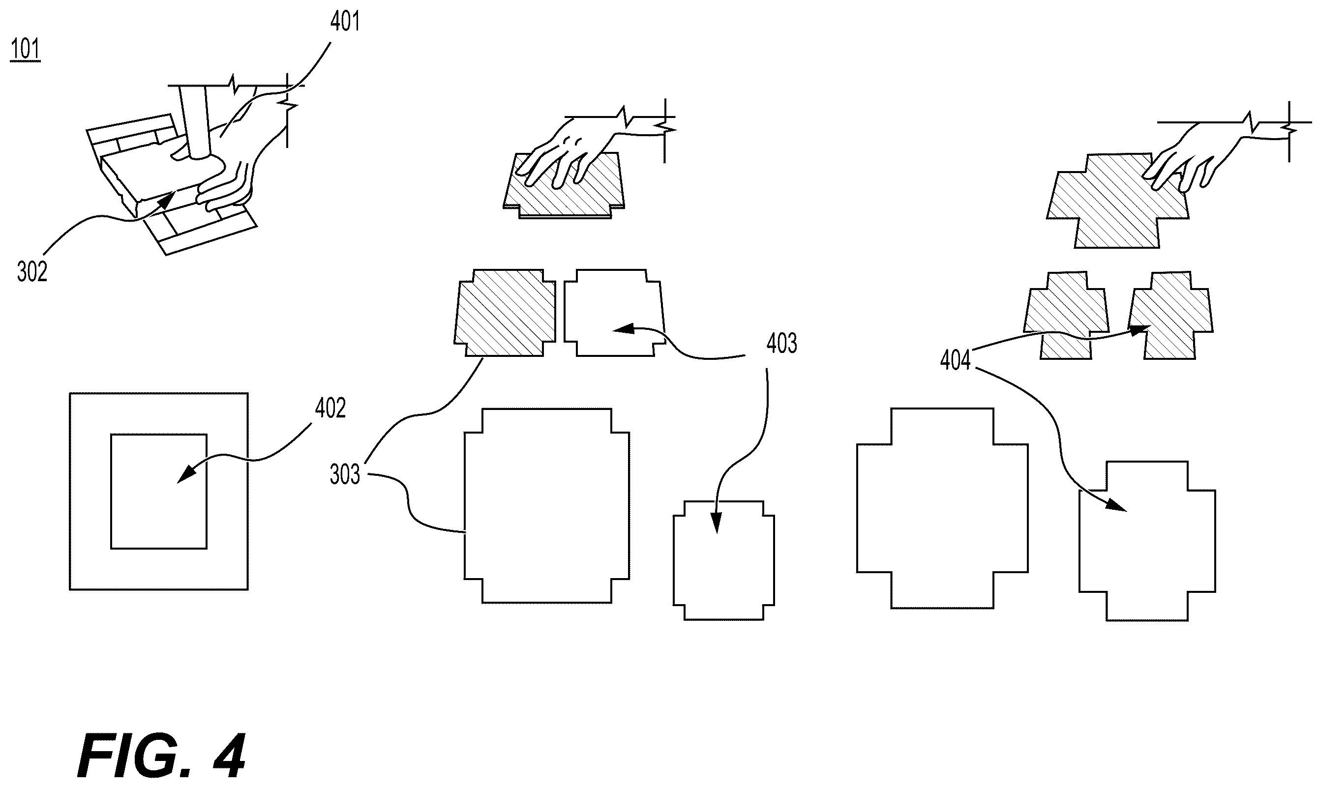 Patent US12174004 Figure 4 – Multi-configuration transportable demolition pouch