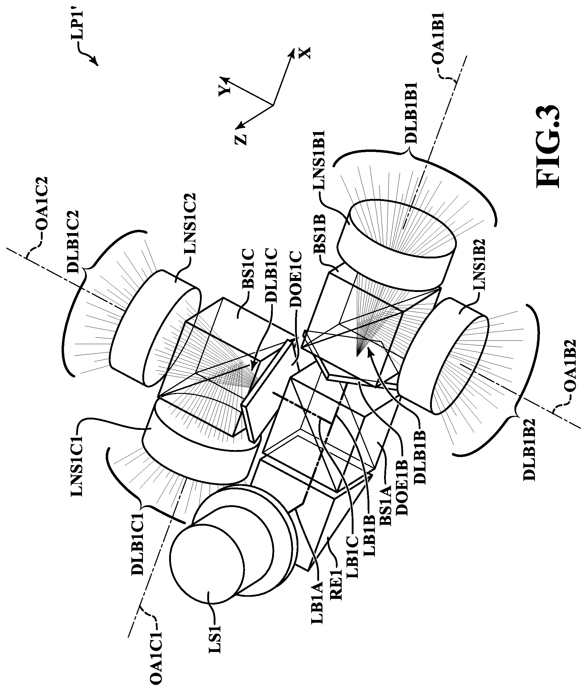 Patent US12174005 Figure 3 – Metrology system with position and orientation tracking utilizing light beams