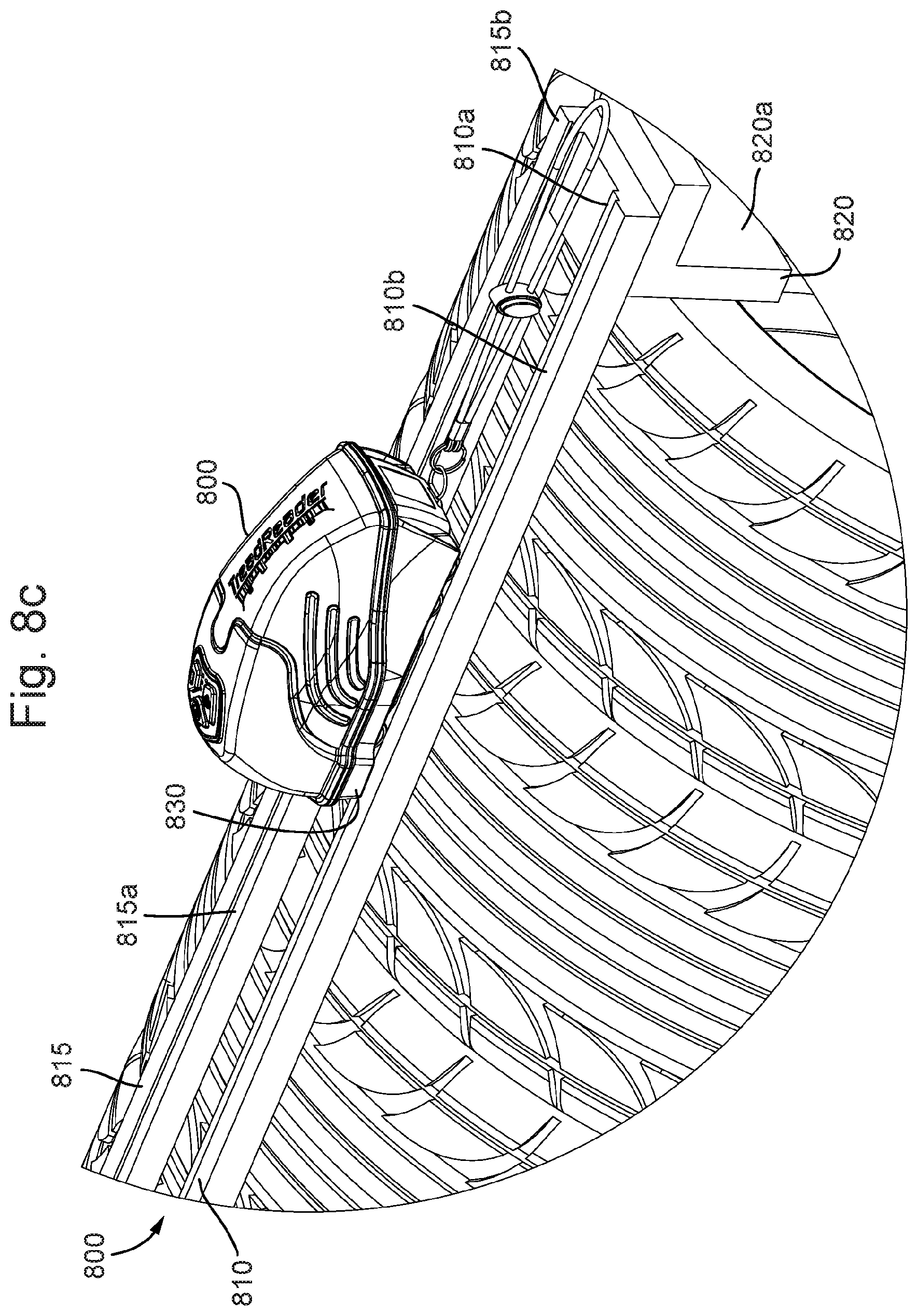 Patent US12174007 Figure 10 – Hand-held tire scanner and method for obtaining a three-dimensional surface profile of a tire