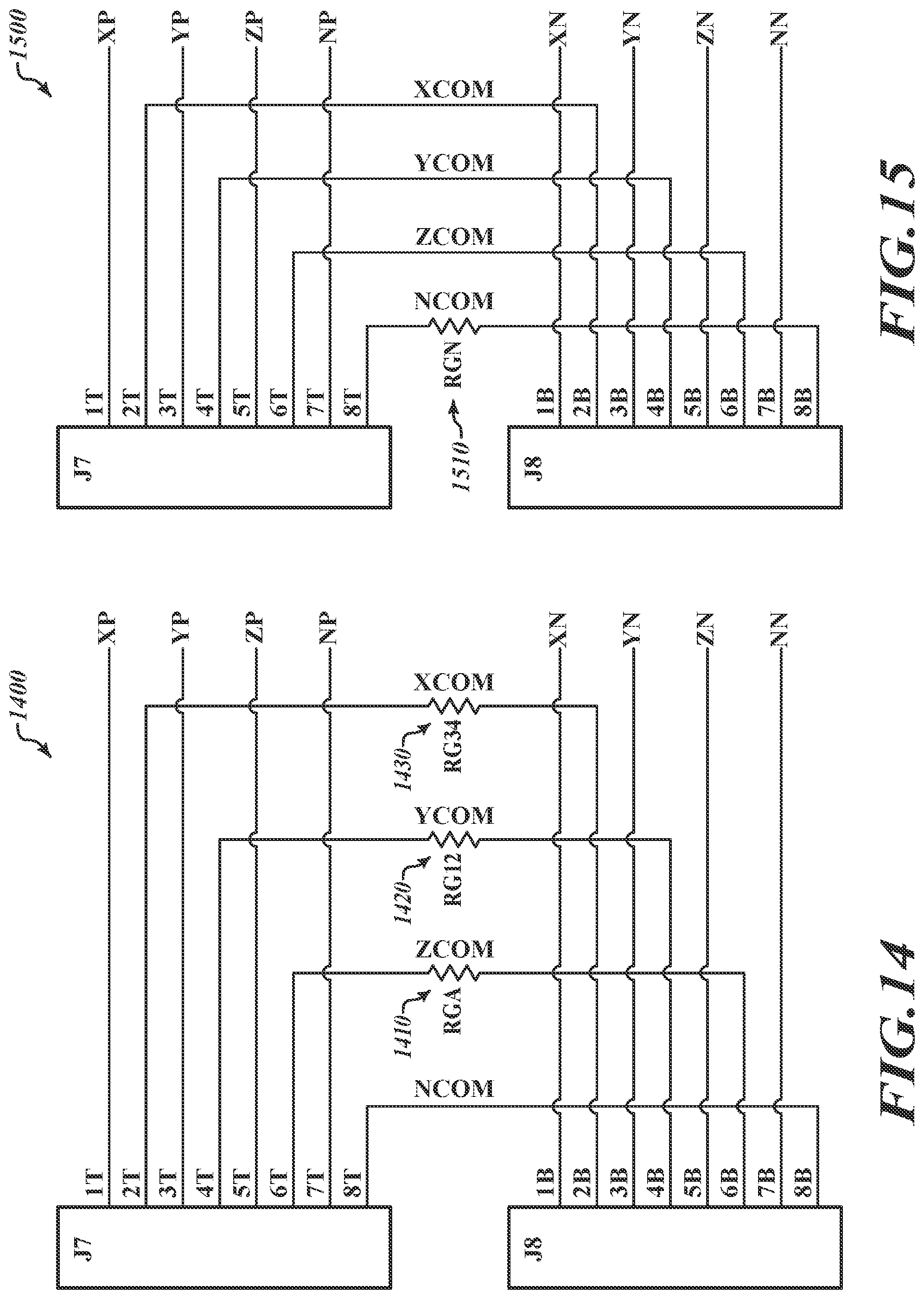 Patent US12174013 Figure 15 – Measuring probe with sensing coils and temperature compensation