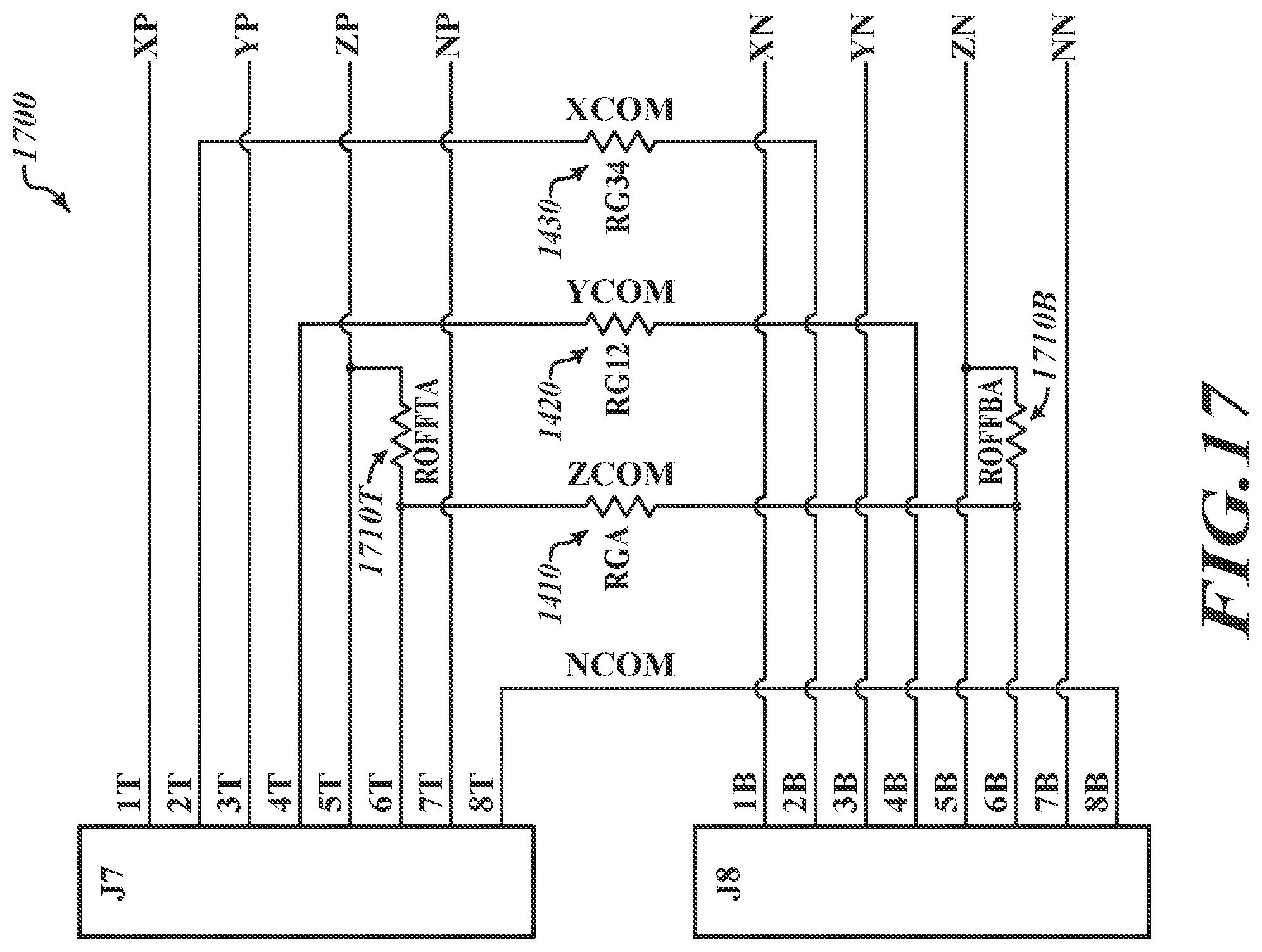 Patent US12174013 Figure 17 – Measuring probe with sensing coils and temperature compensation