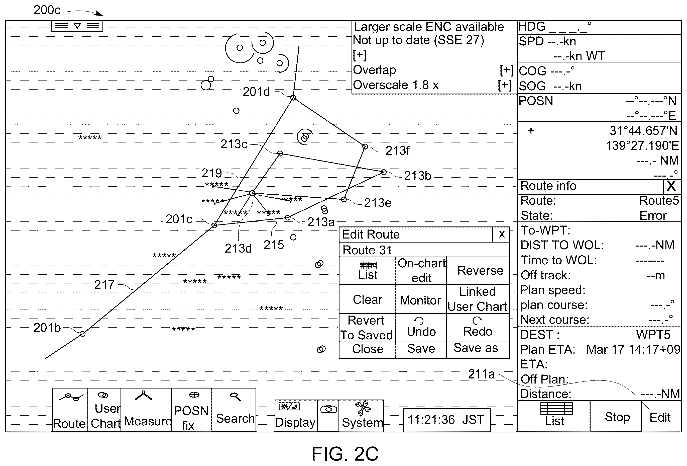 Patent US12174022 Figure 5 – Apparatus and method for route editing assistance