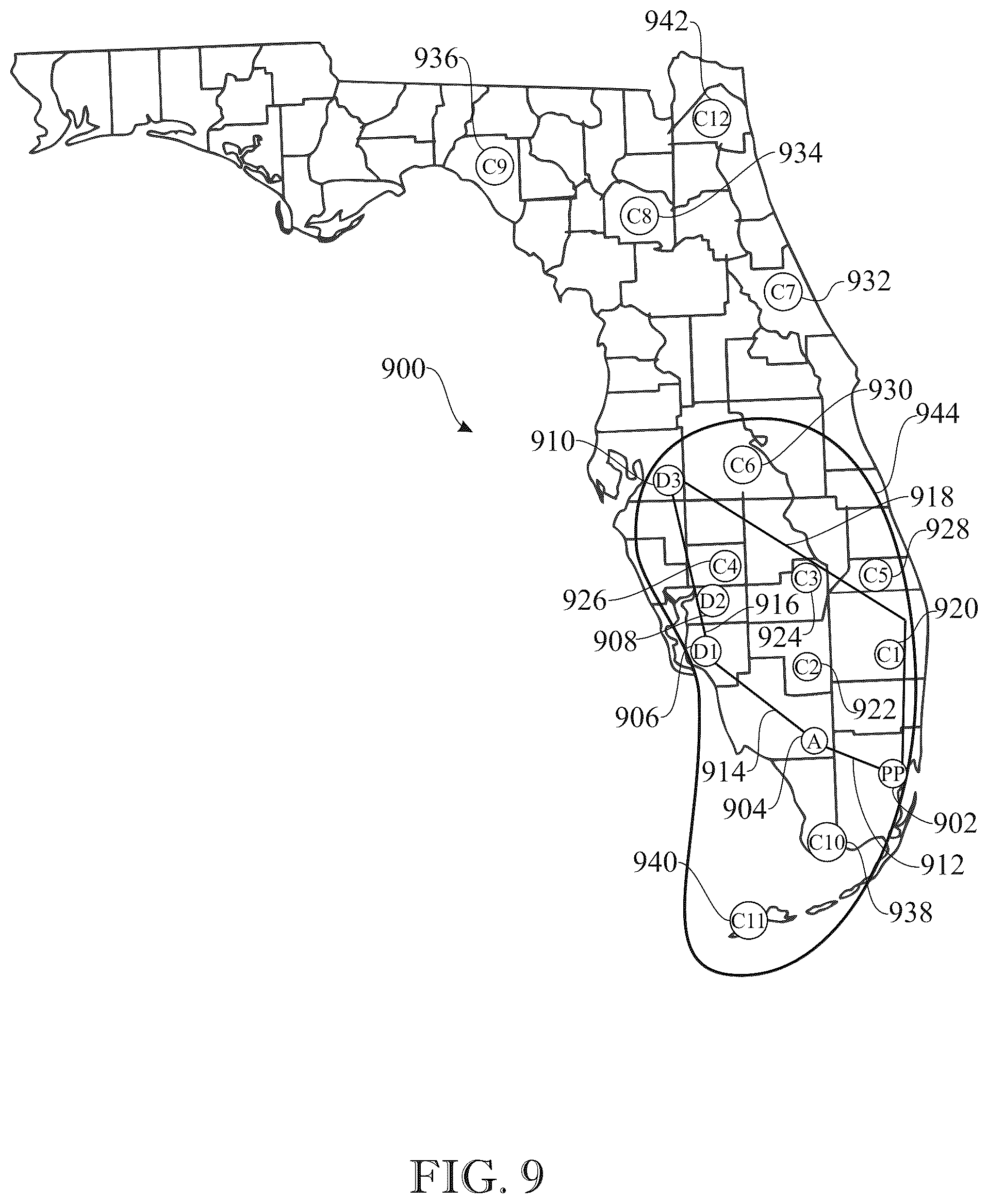 Patent US12174029 Figure 11 – System and method for vehicle fuel management and trip optimization