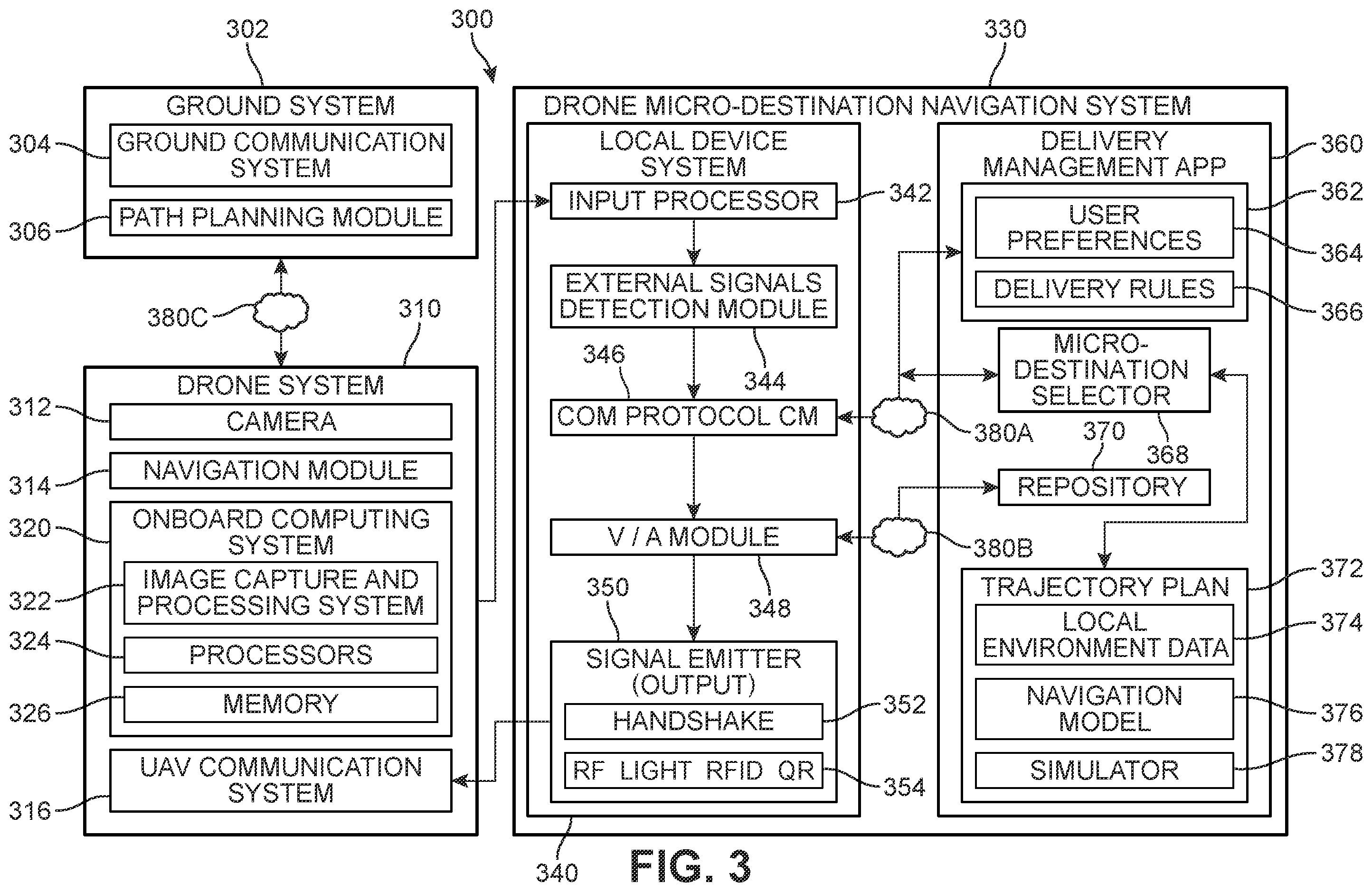 Patent US12174030 Figure 4 – Local flight path navigation for drone deliveries